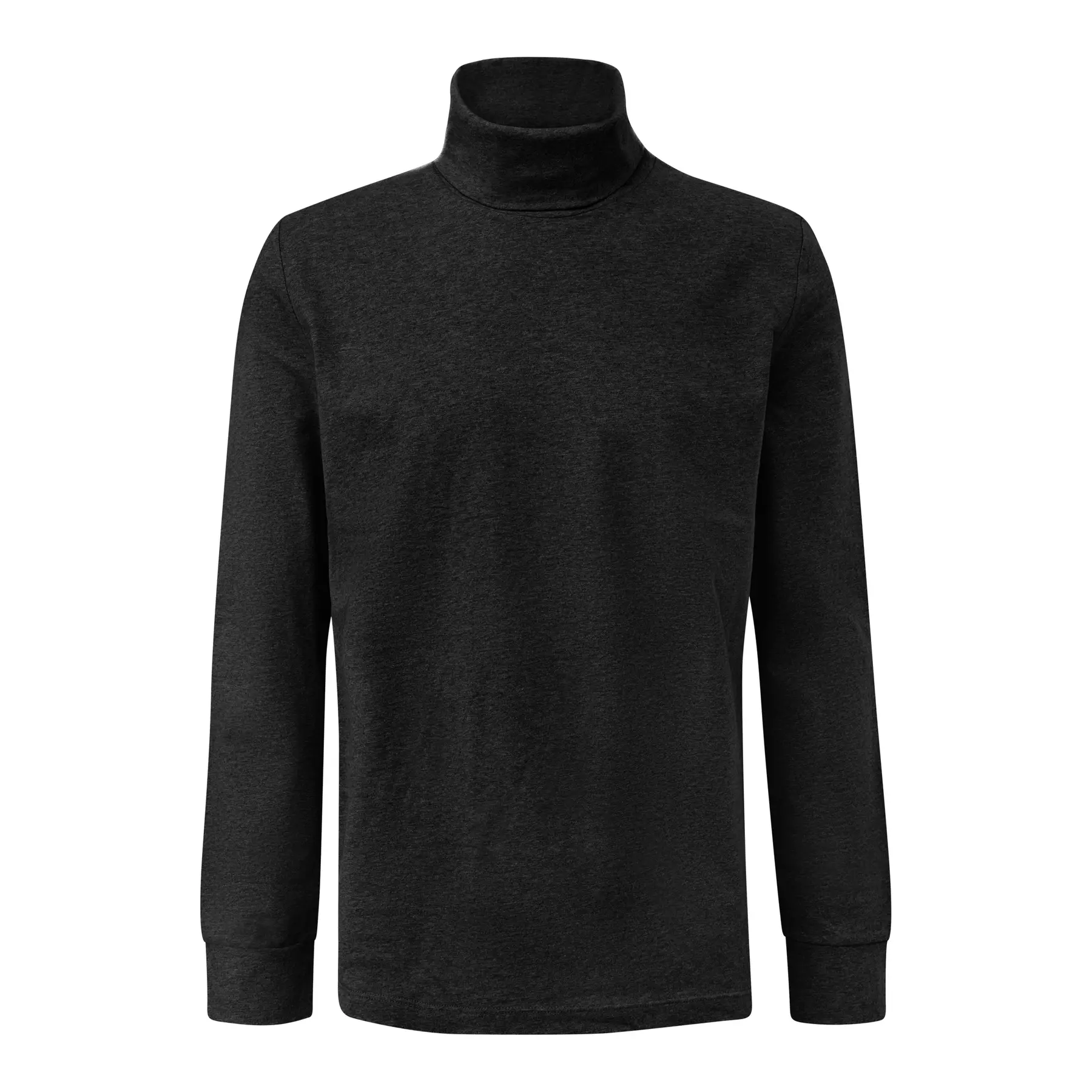 T-shirt Morbido a Maniche Lunghe con Collo Alto s.Oliver