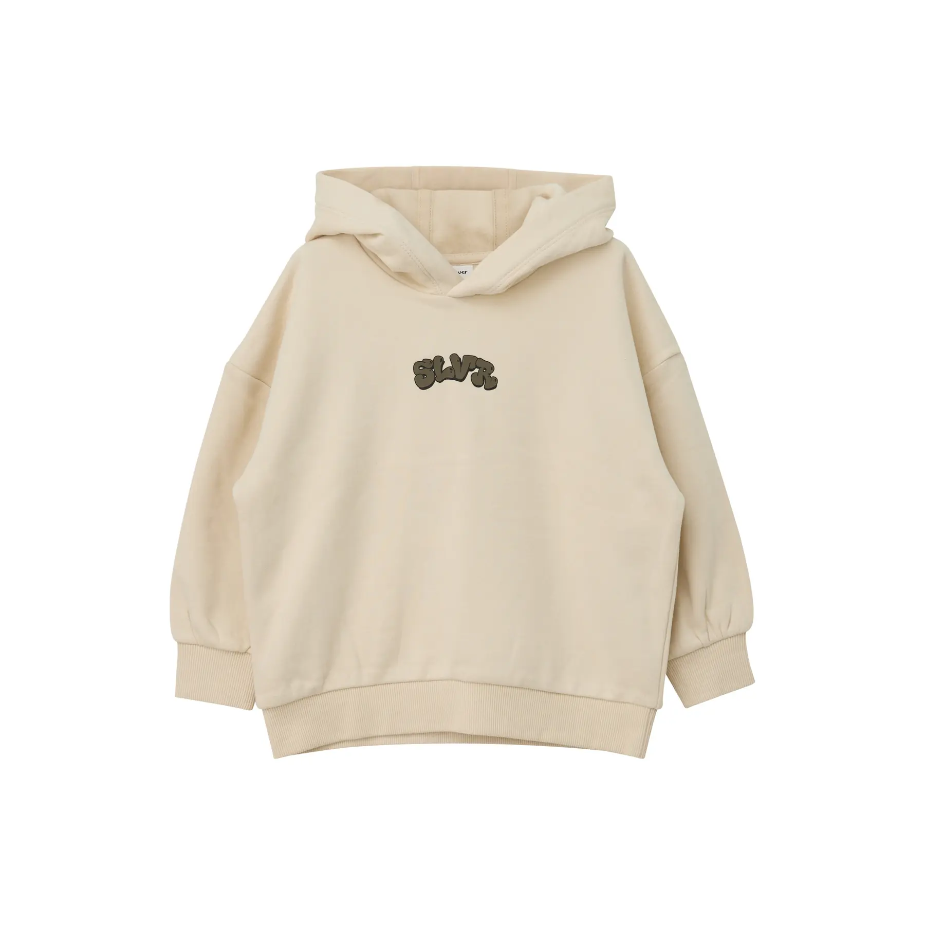 Felpa con cappuccio oversize con stampa lettering graffiti, interno spazzolato bambino s.Oliver