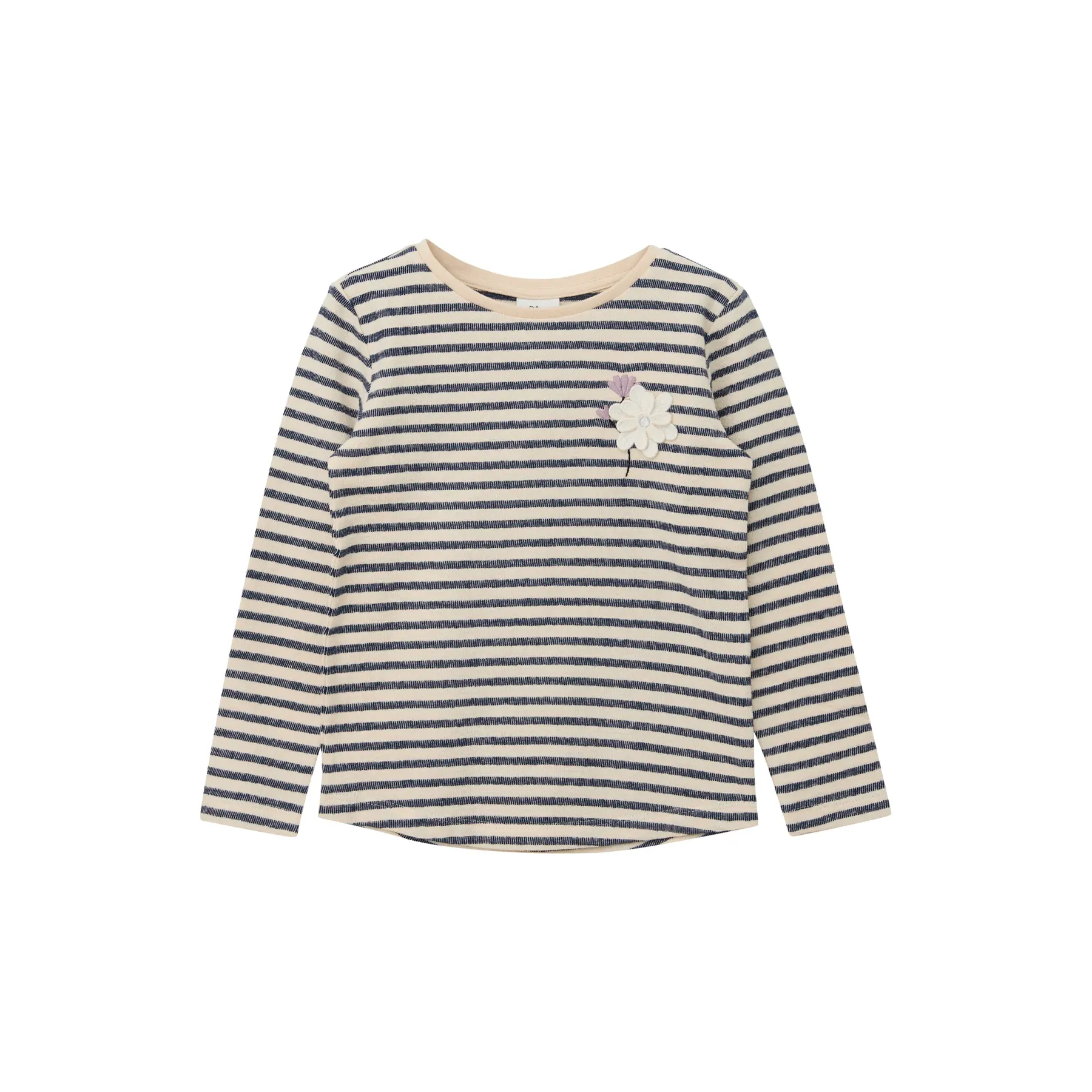 T-shirt in jersey a maniche lunghe con dettaglio ricamato ragazza s.Oliver
