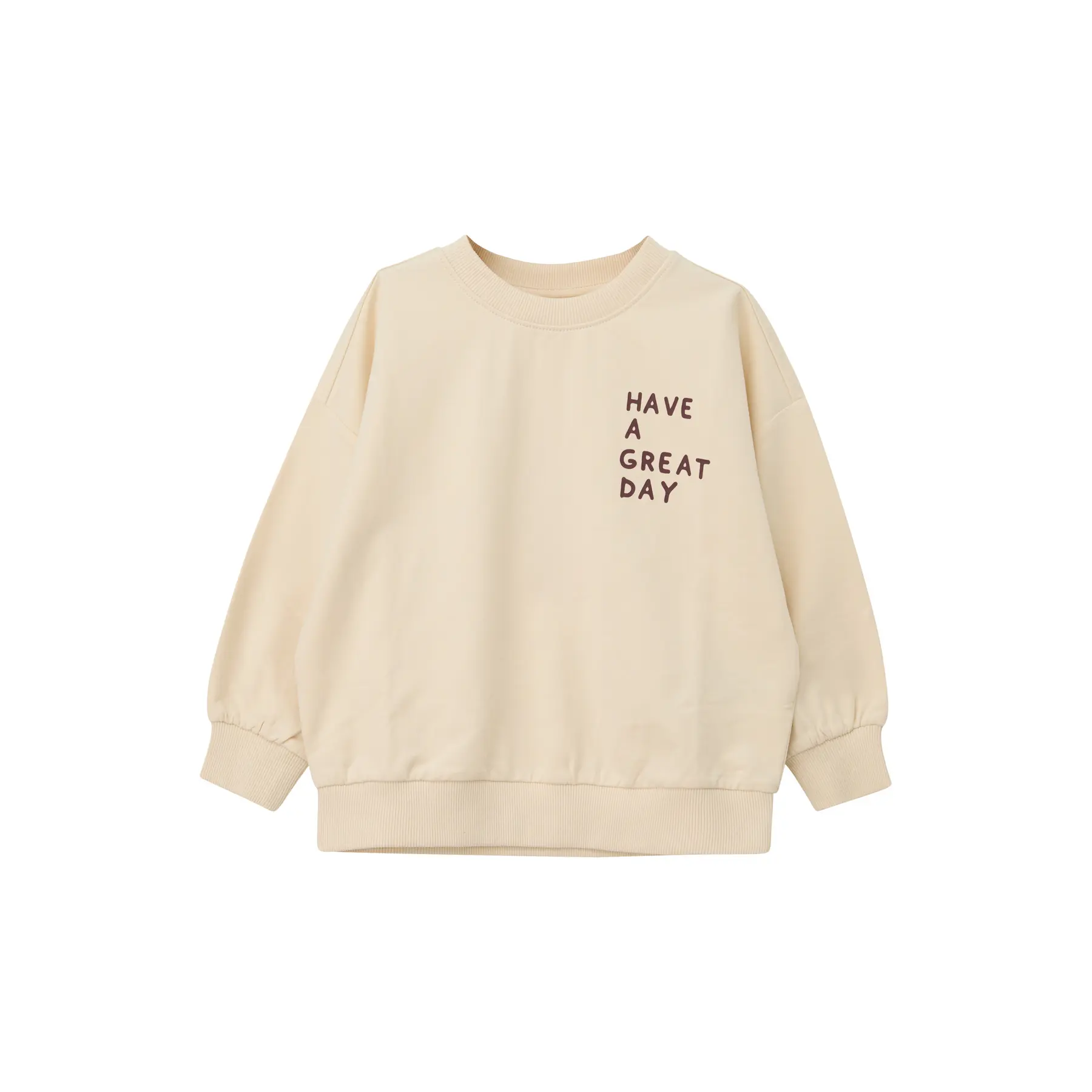 Felpa oversize con stampa sul retro - interno spazzolato ragazza s.Oliver