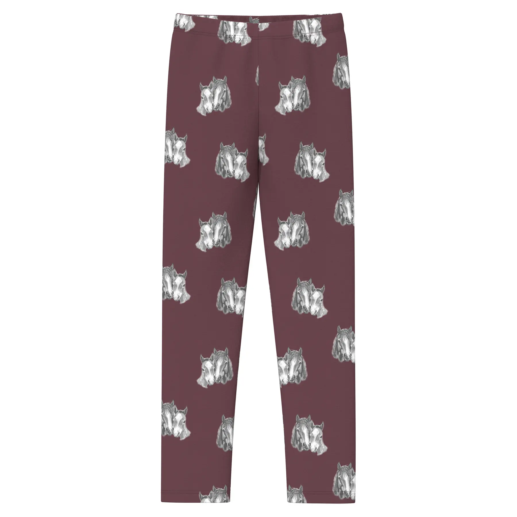 Legging in pile termico con stampa all-over per bambina s.Oliver