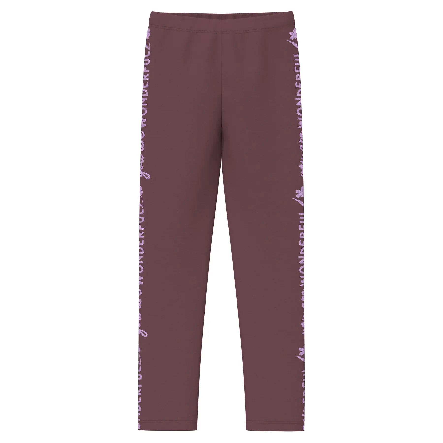 Leggings in fleece termico con stampa scintillante ai lati ragazza s.Oliver