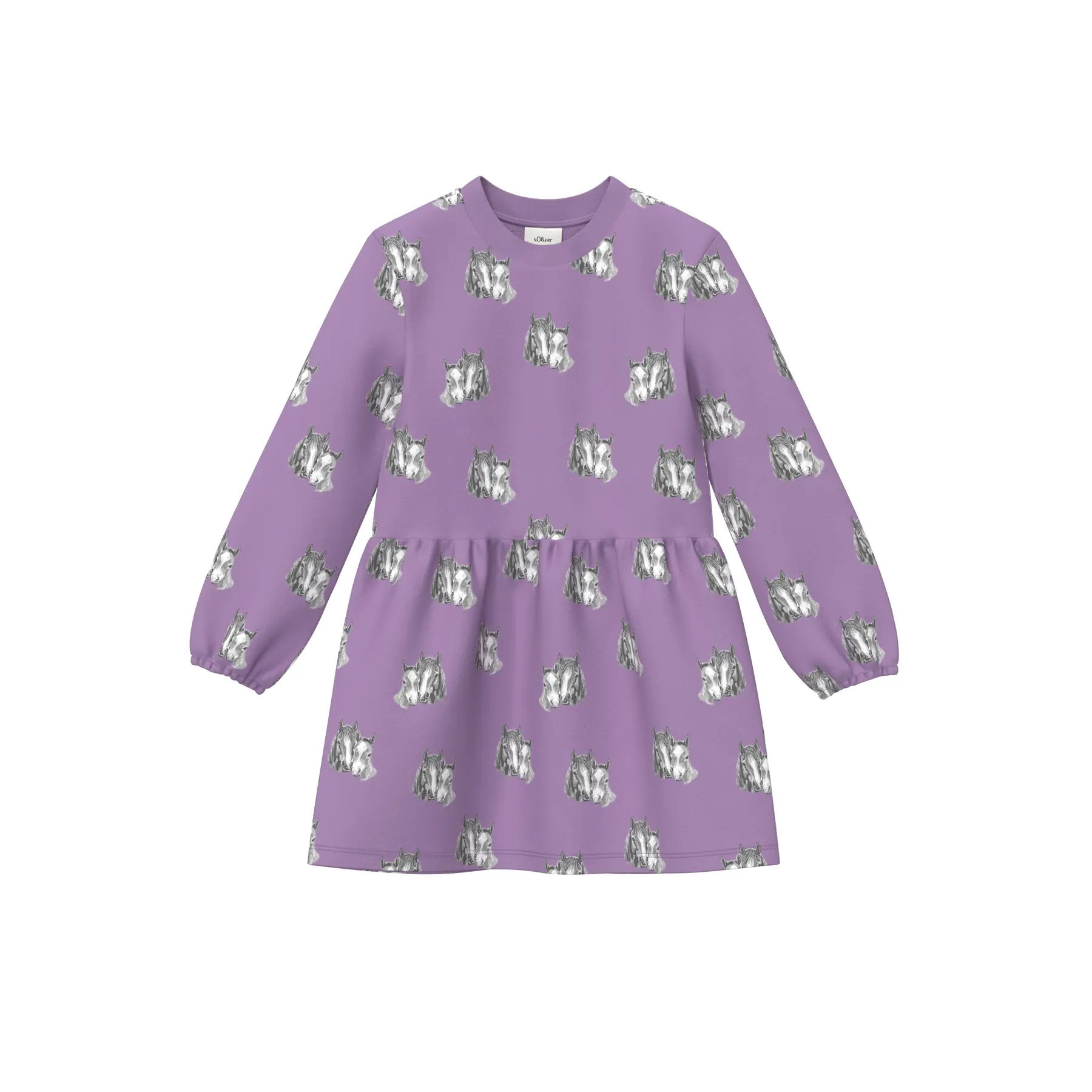 Robe en polaire thermique avec imprimé all-over bébé fille s.Oliver