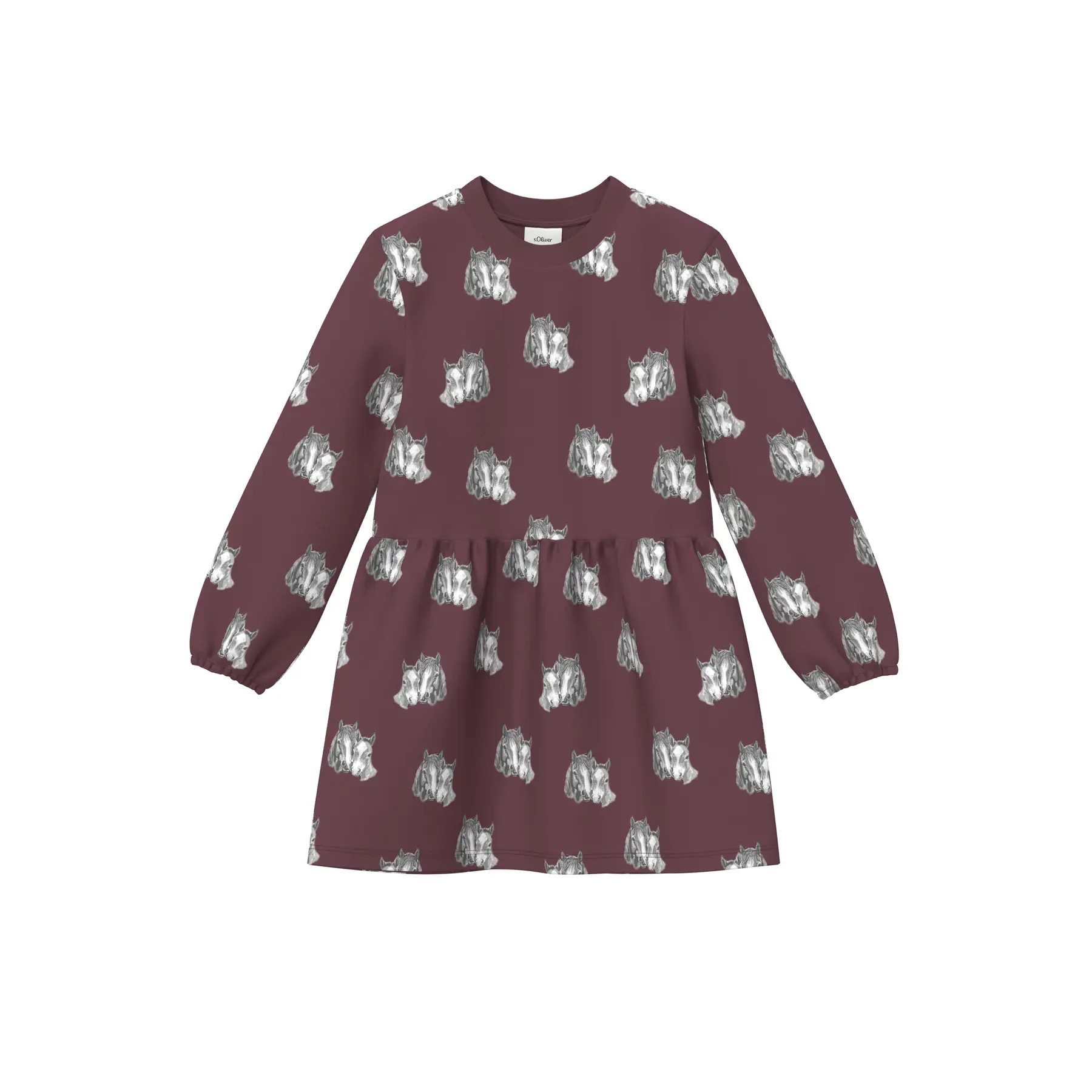 Robe en polaire thermique avec imprimé all-over fille s.Oliver