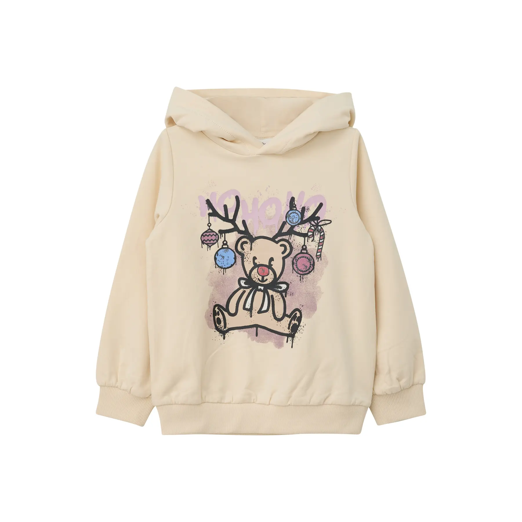 Sweatshirt à capuche avec imprimé de Noël fille s.Oliver Sweatshirt à capuche avec imprimé de Noël fille s.Oliver