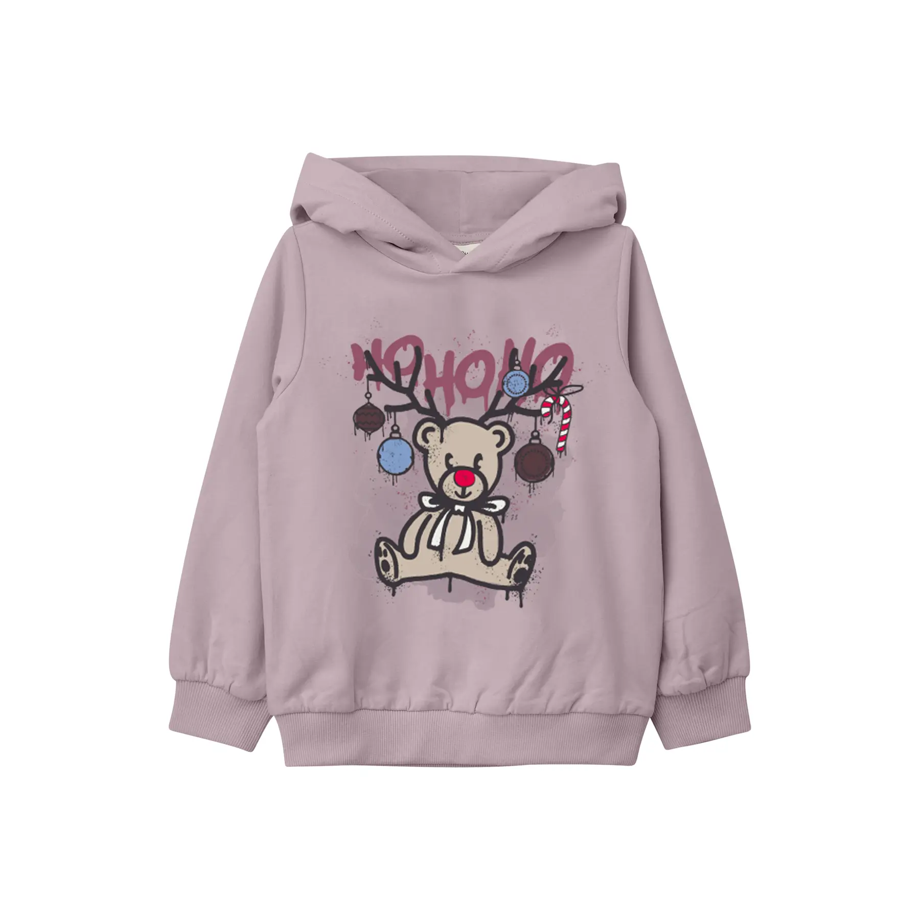 Sweatshirt à capuche avec imprimé de Noël fille s.Oliver Sweatshirt à capuche avec imprimé de Noël fille s.Oliver
