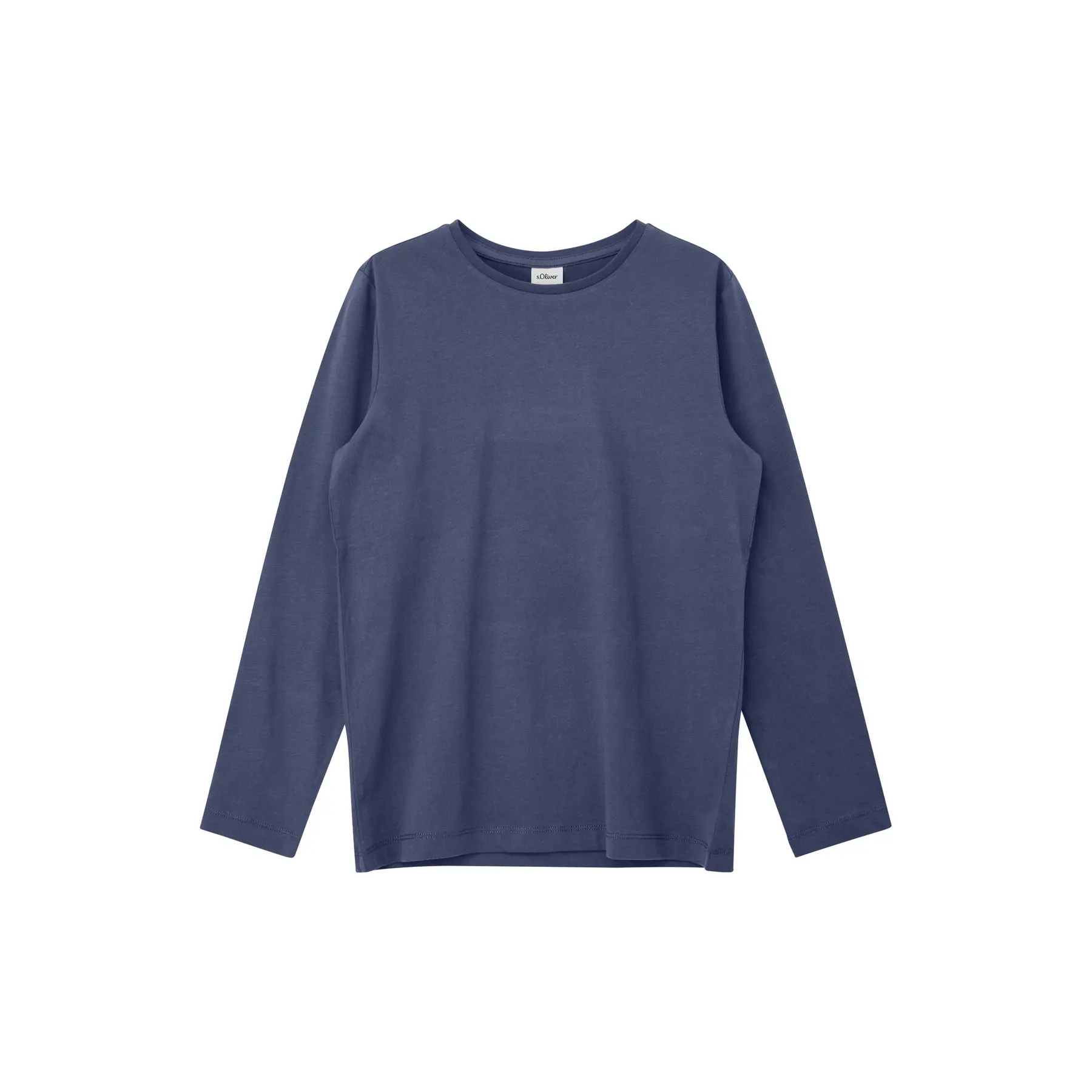 T-shirt a maniche lunghe in cotone con stampa baseball sul retro bambino s.Oliver