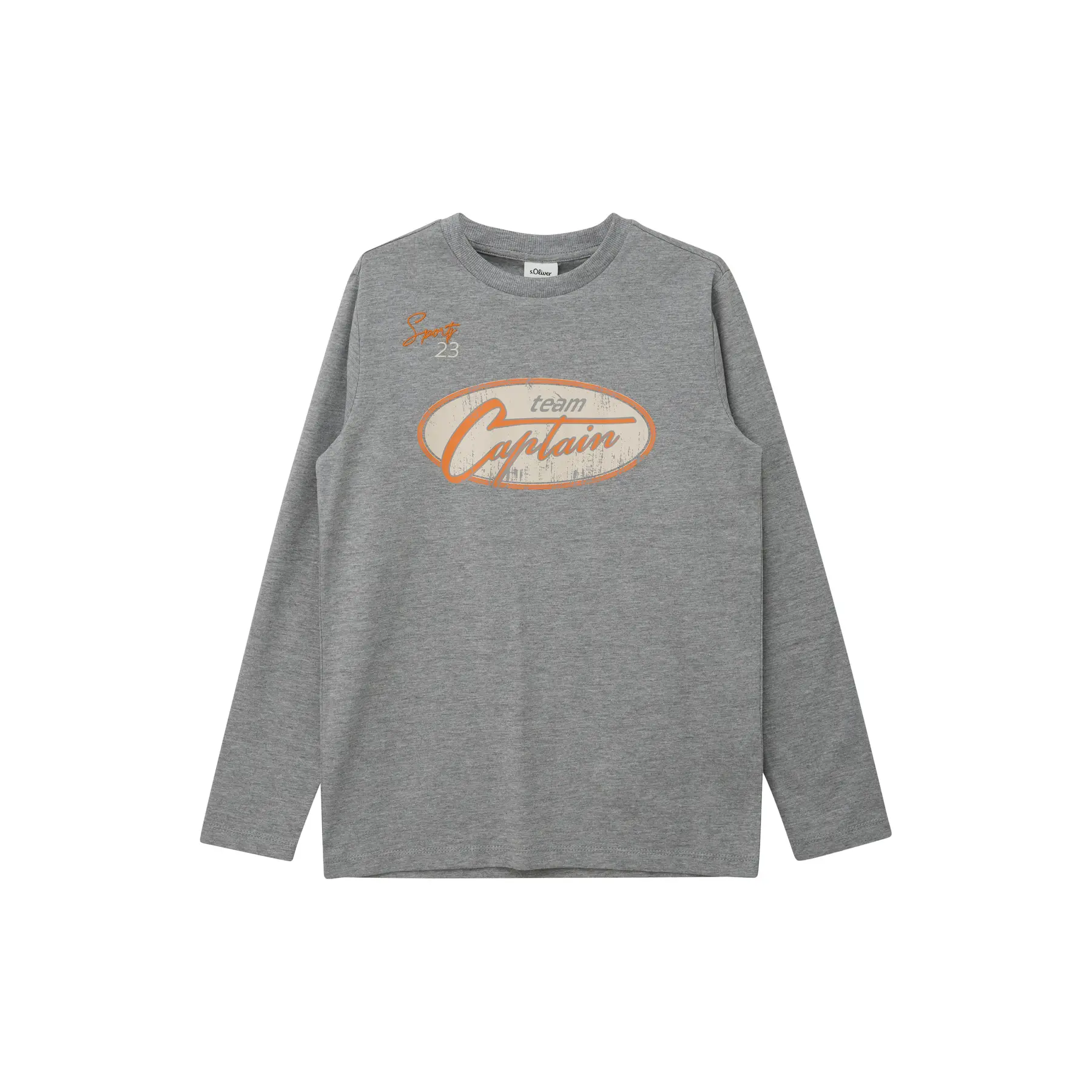 T-shirt en jersey à manches longues avec imprimé devant enfant s.Oliver T-shirt en jersey à manches longues avec imprimé devant enfant s.Oliver