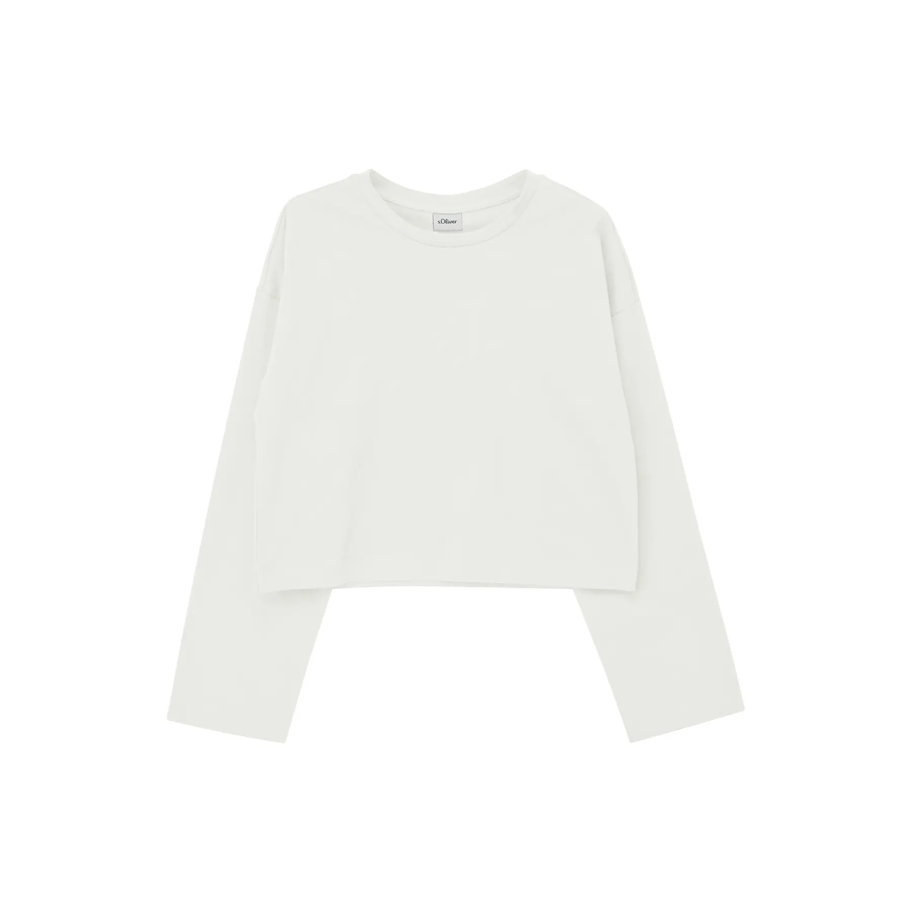 T-shirt a maniche lunghe con stampa sulla schiena ragazza s.Oliver