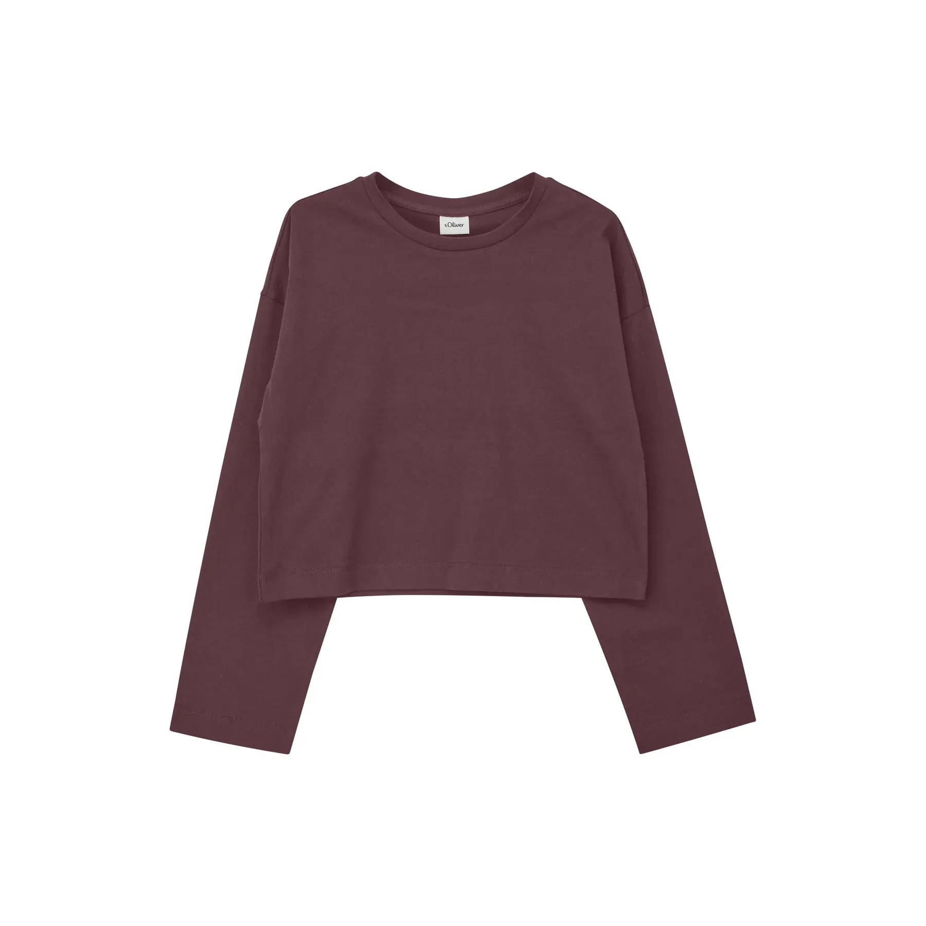 T-shirt a maniche lunghe con stampa sulla schiena ragazza s.Oliver