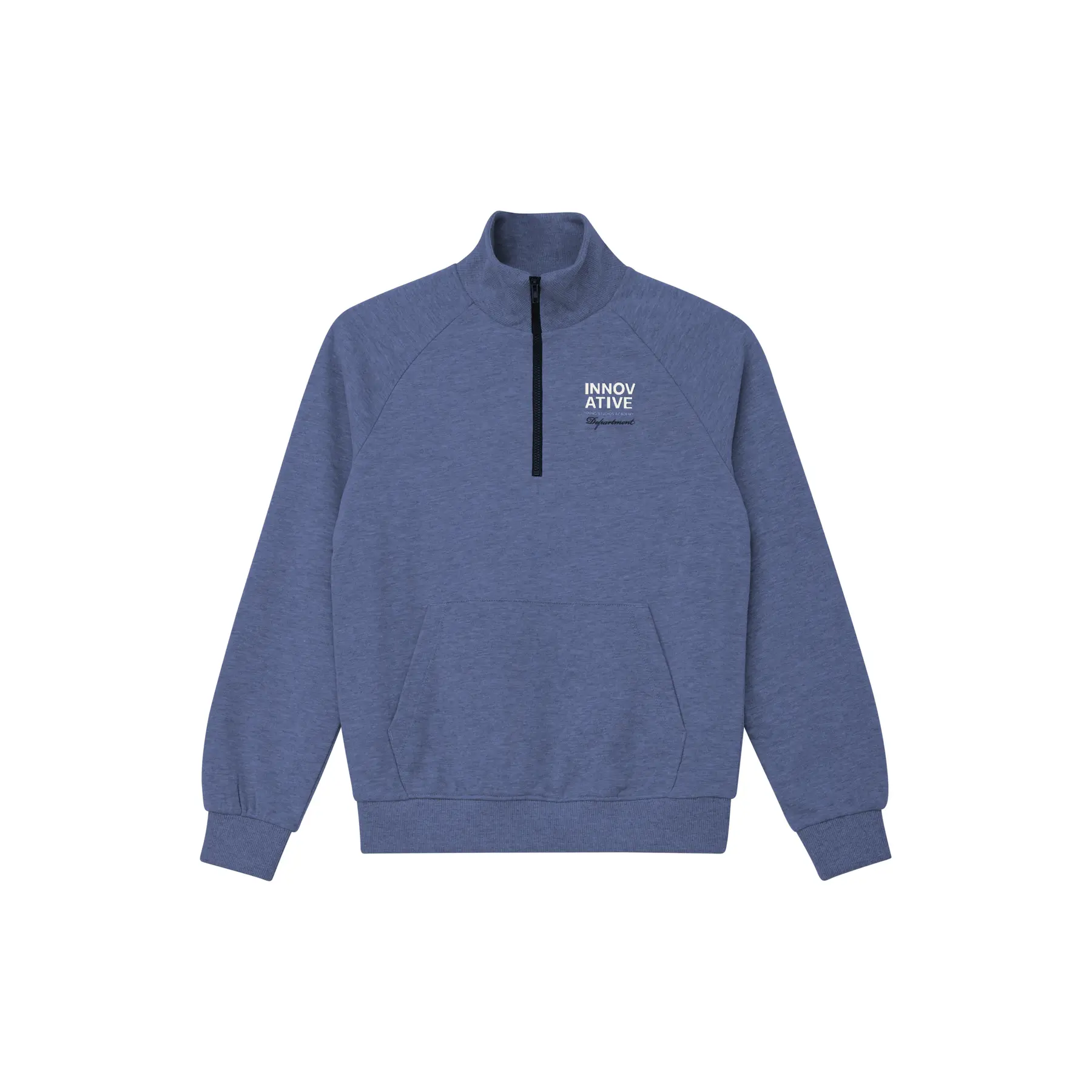 Felpa con colletto alla camionista e mezza zip per bambino s.Oliver