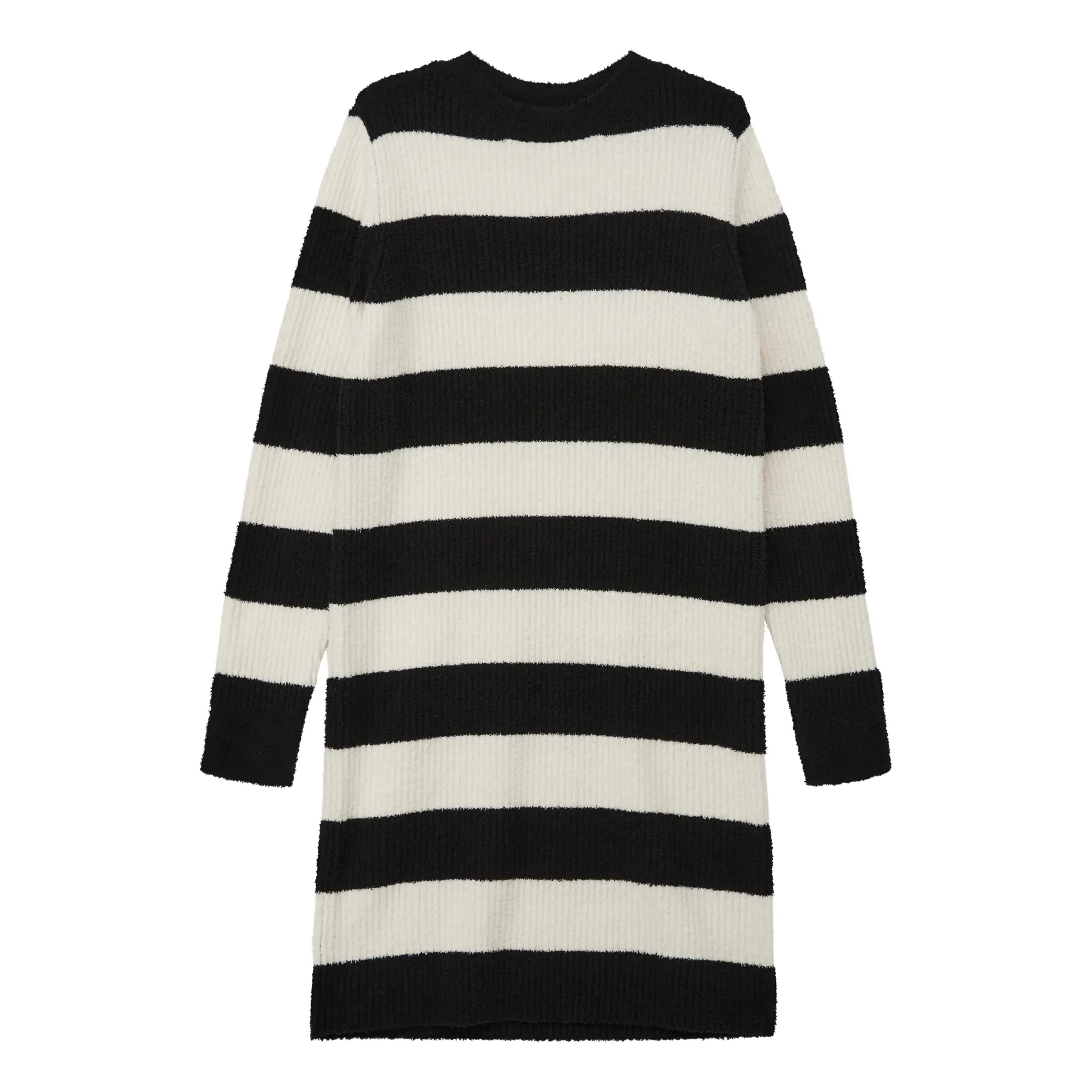 Robe courte en maille aspect bouclé à manches longues fille s.Oliver