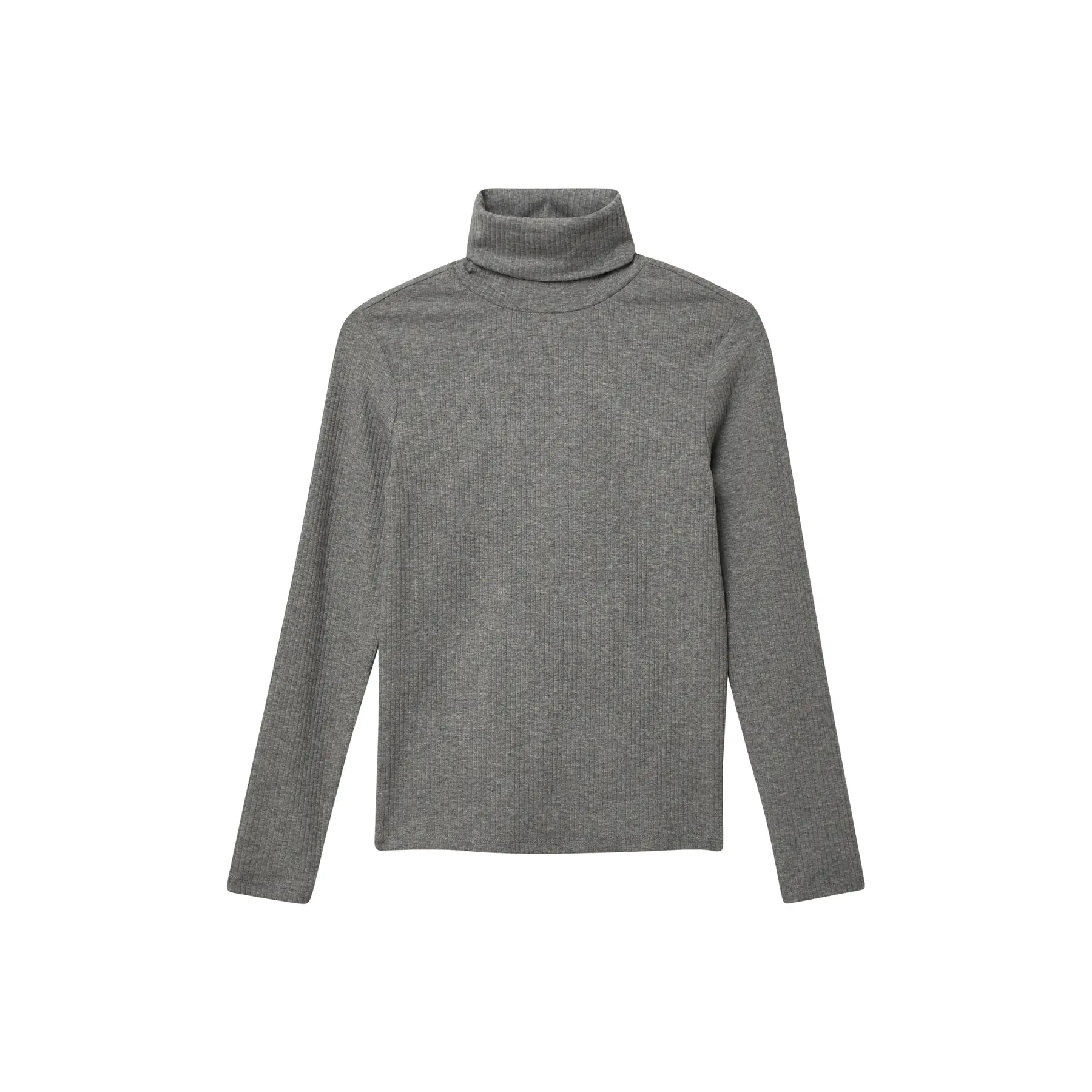 Langarmshirt mit Rollkragen und gerippten Streifen für Mädchen s.Oliver
