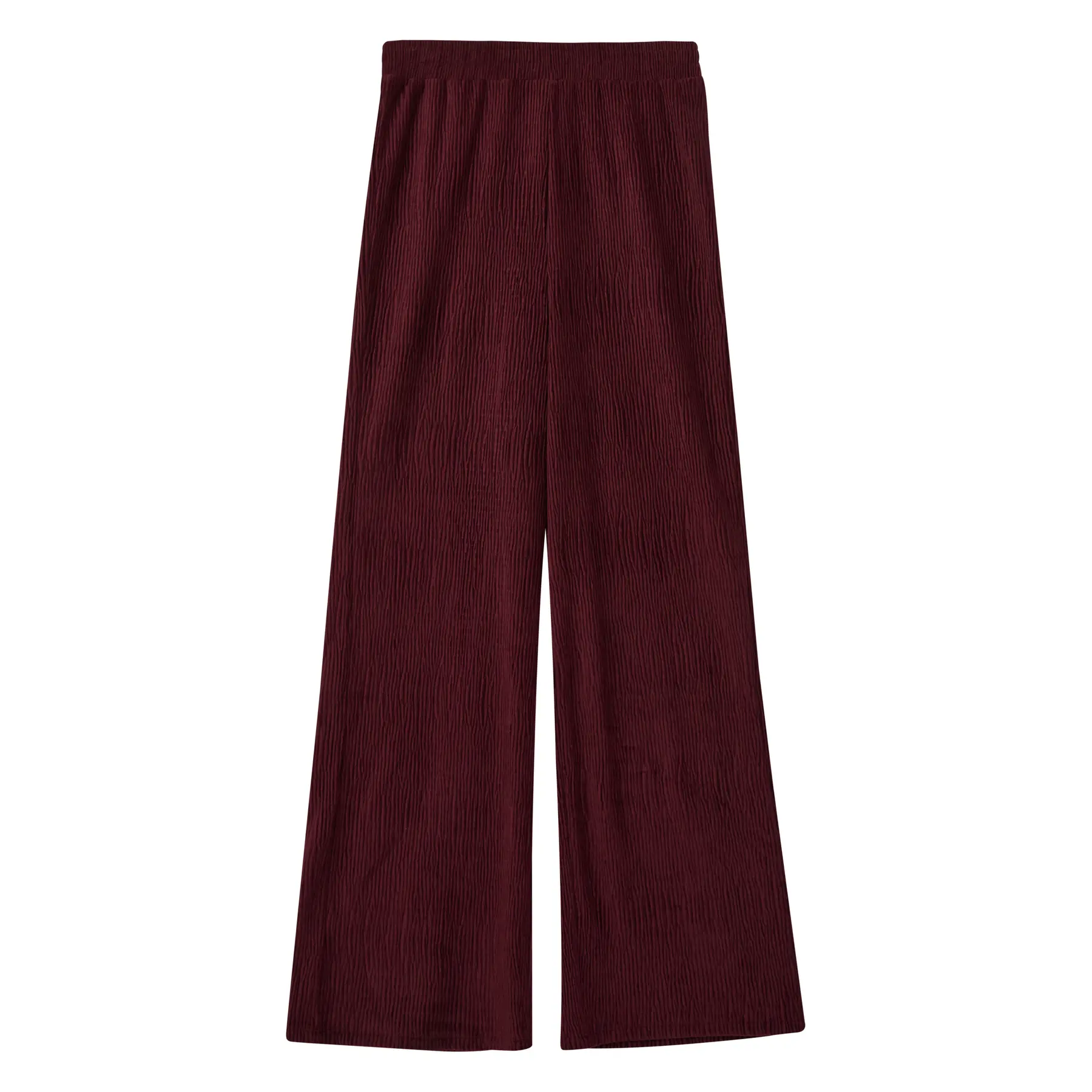 Pantalon large coupe ample à surface structurée effet velours fille s.Oliver