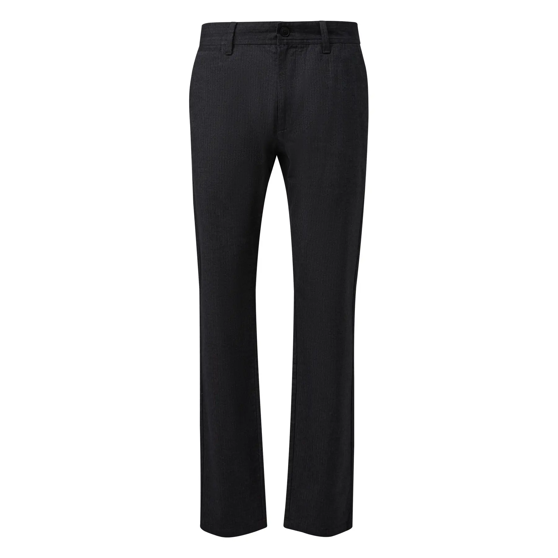 Pantaloni in cotone texturizzati con motivo a quadretti discreto s.Oliver