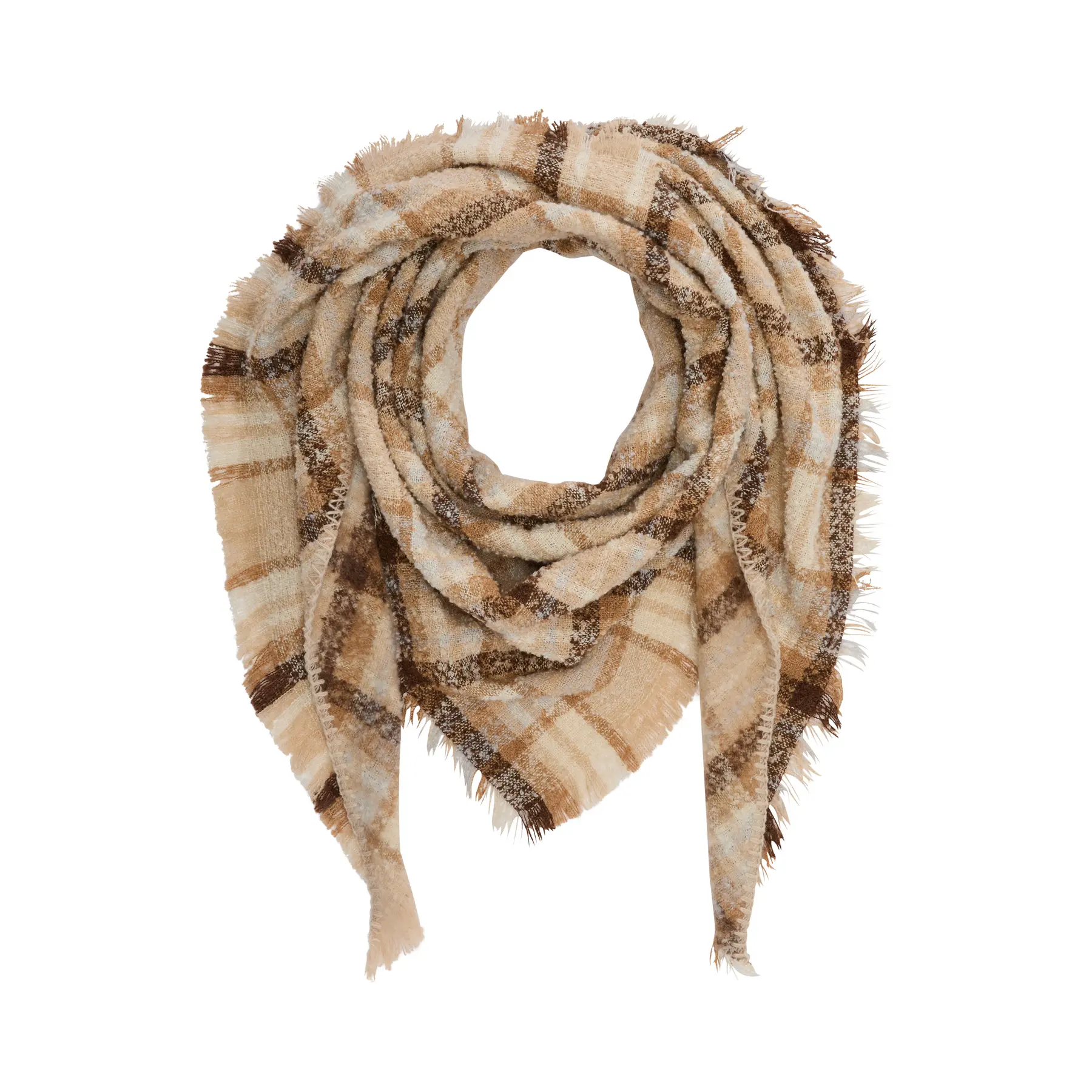 Foulard triangolare in bouclé donna s.Oliver