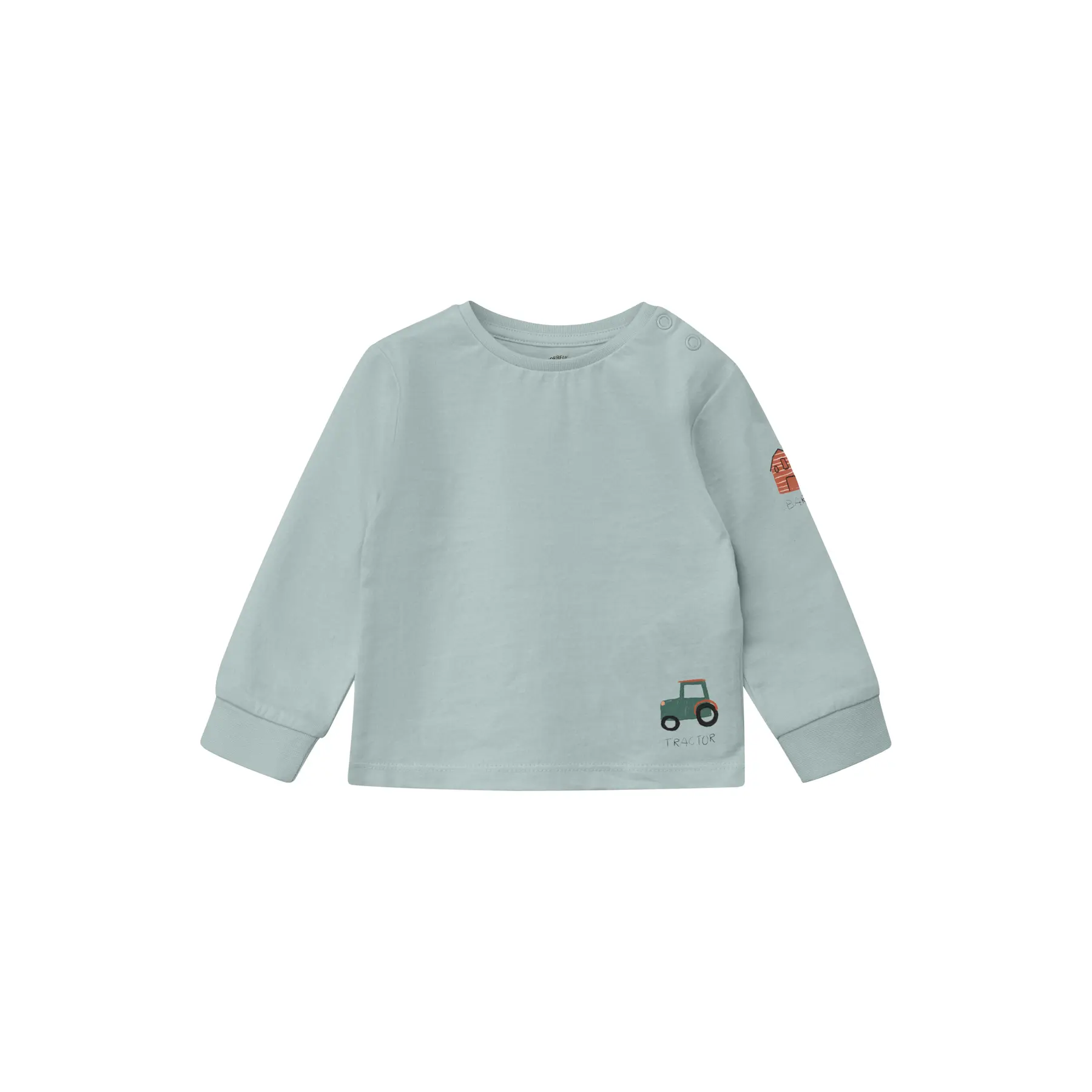 Langarmshirt mit bedruckten und gestickten Details für Babys s.Oliver