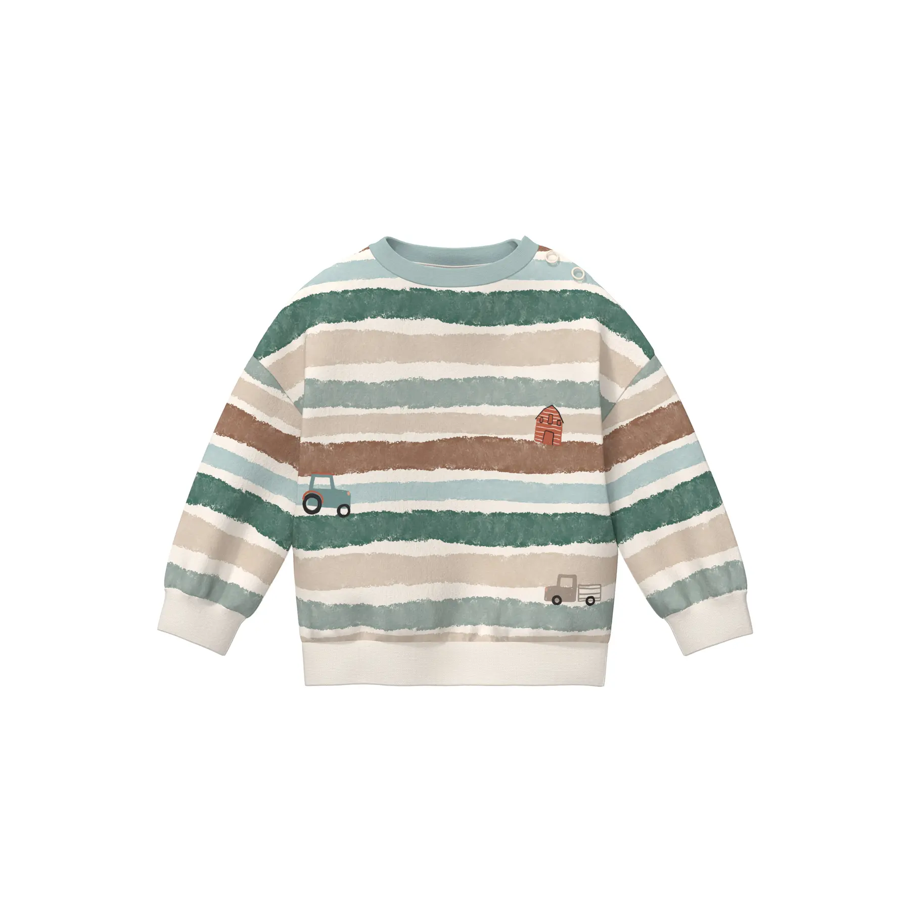 Farbiger Baby-Sweatshirt s.Oliver
