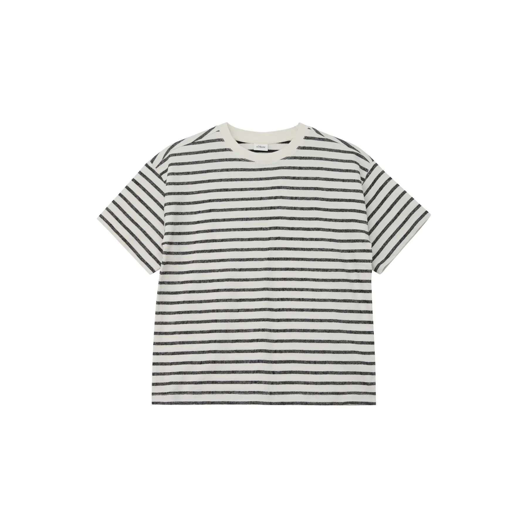 Oversize T-Shirt mit Streifen aus Jersey für Kinder s.Oliver