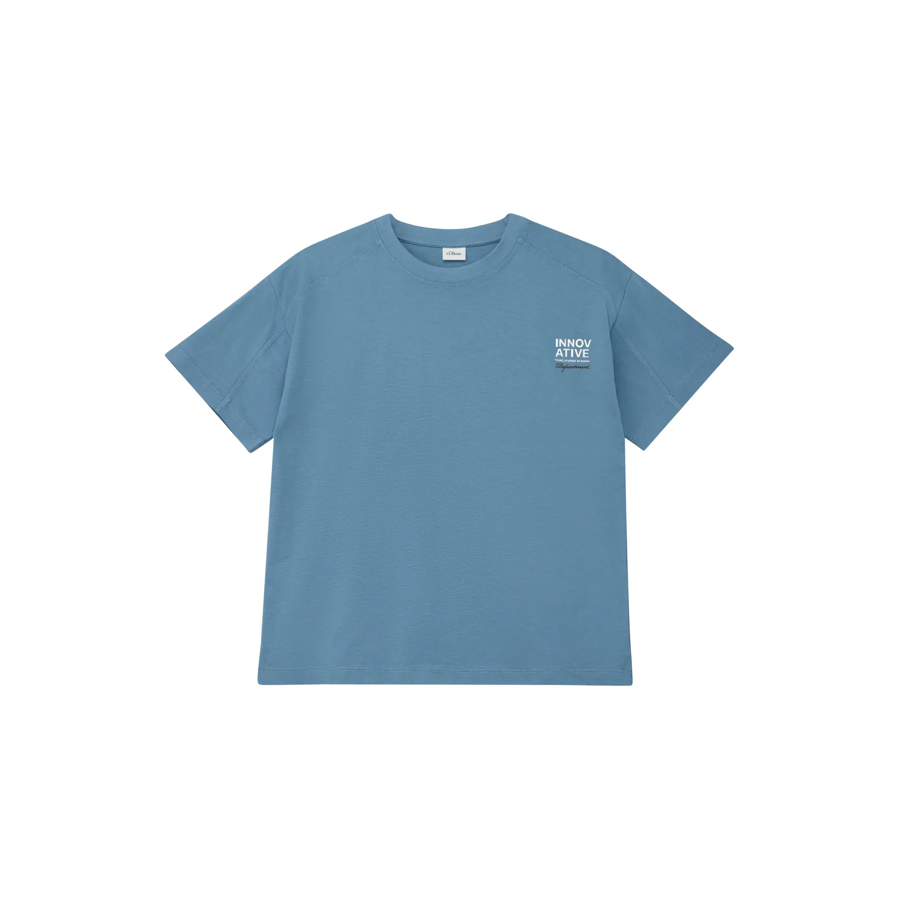 Oversize T-Shirt aus Jersey mit Cut-Out-Nähten für Kinder s.Oliver