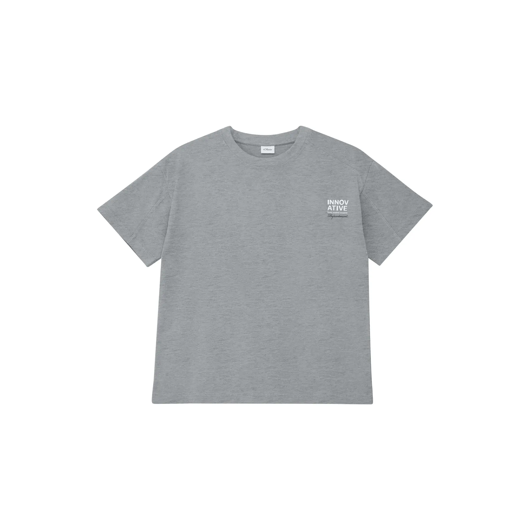 Oversize T-Shirt aus Jersey mit Cut-Out-Nähten für Kinder s.Oliver