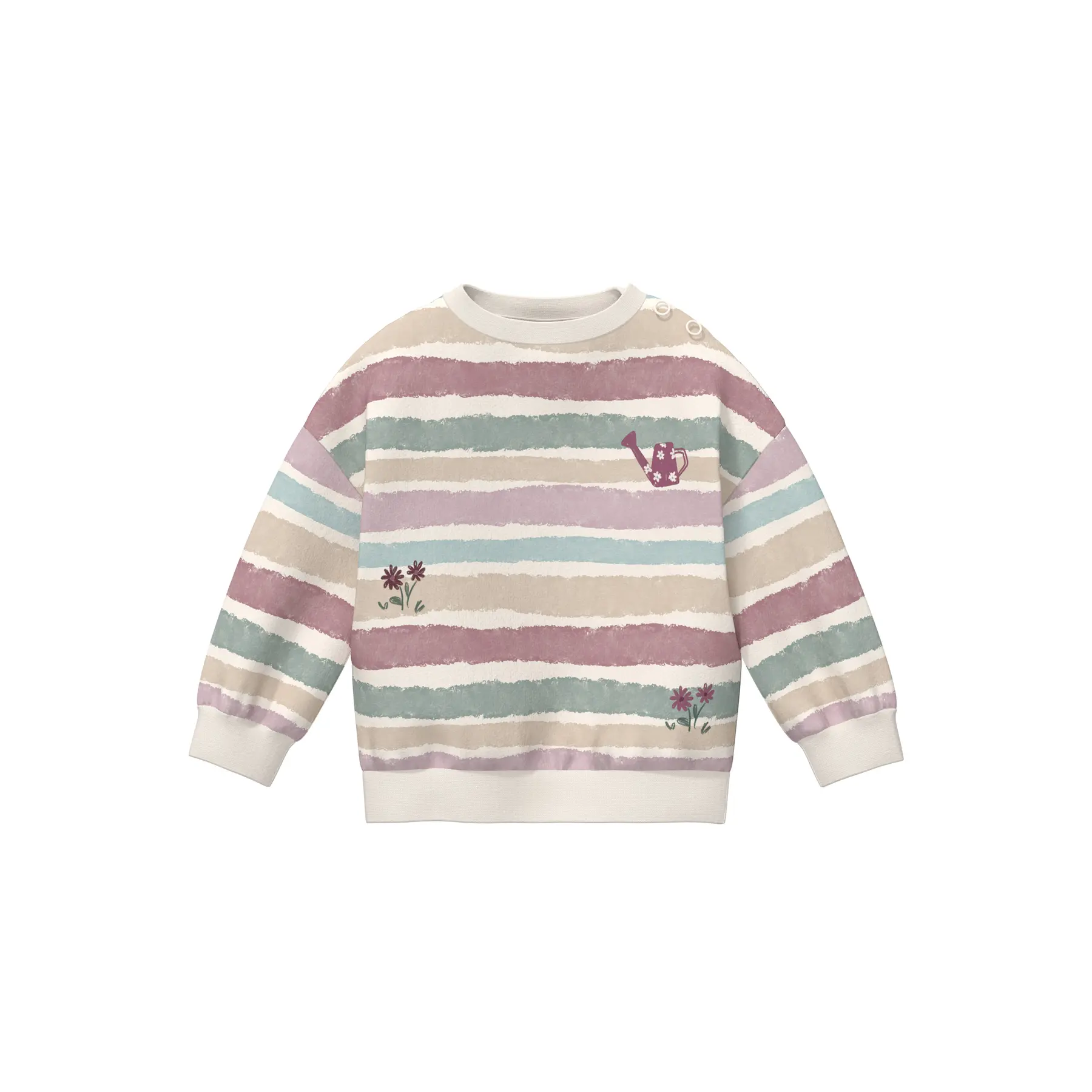 Bunt bedruckter Pullover für Baby s.Oliver