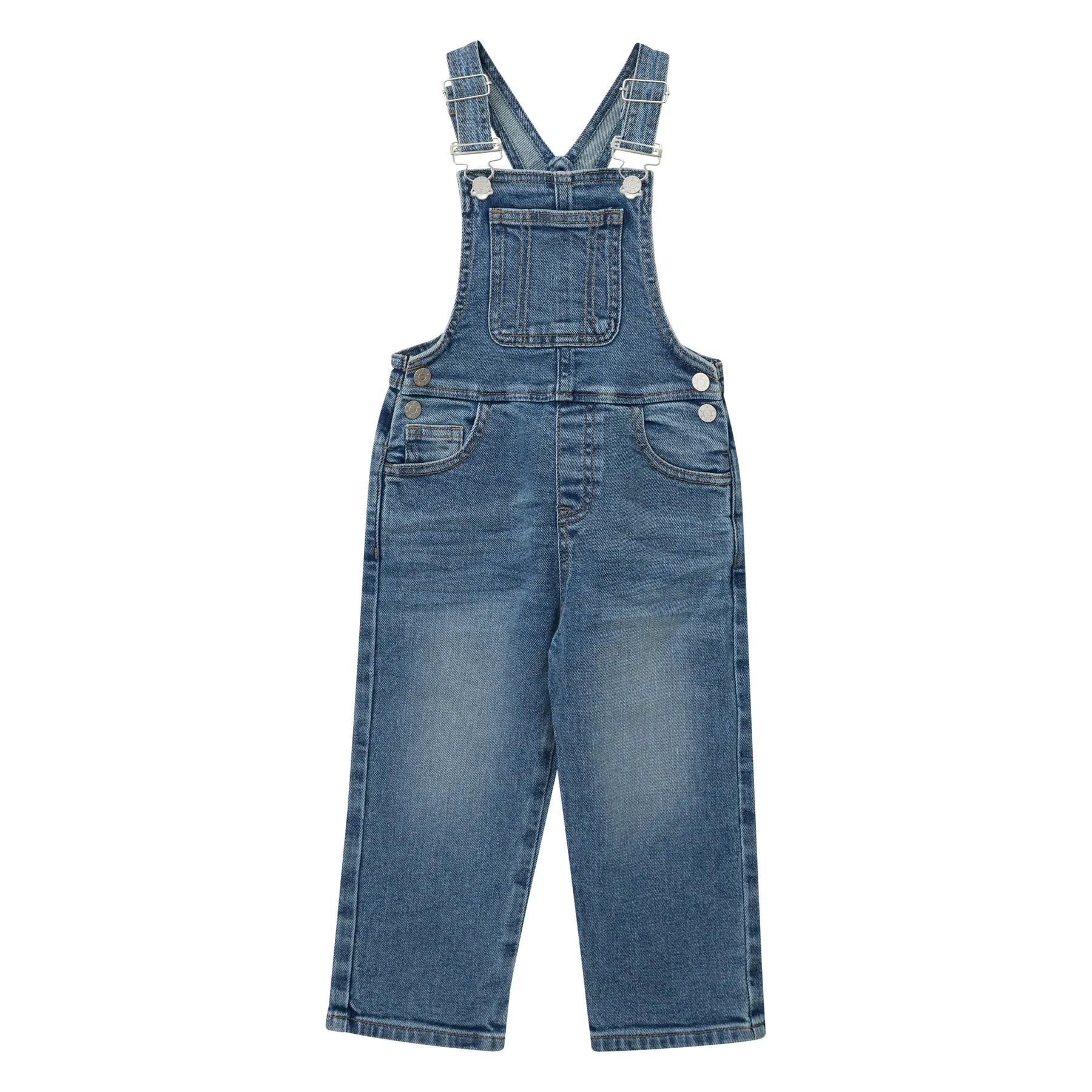 Salopette en jean Relaxed Fit Mid Rise Wide Leg fille s.Oliver