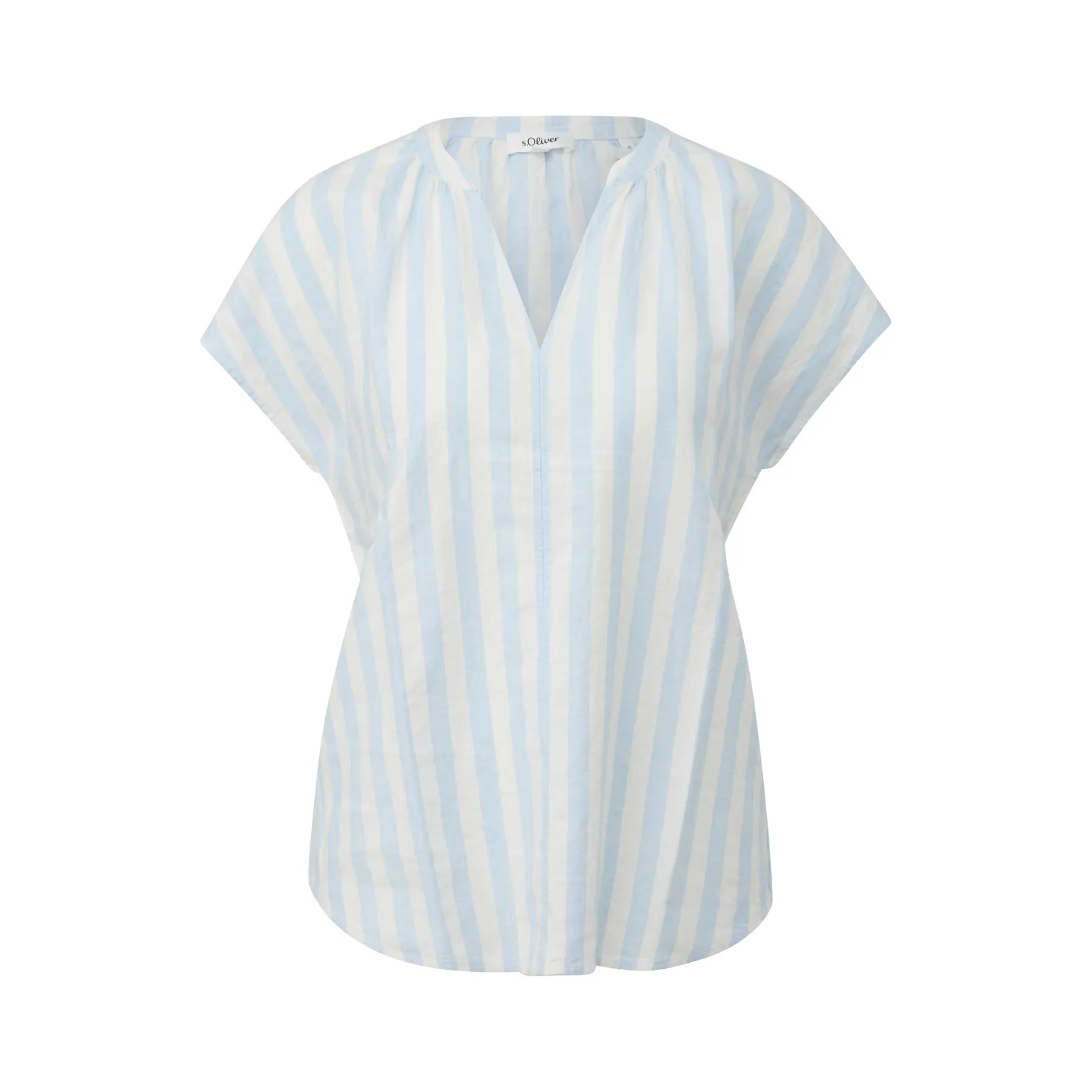 Canotta in lino misto con taglio casual donna s.Oliver