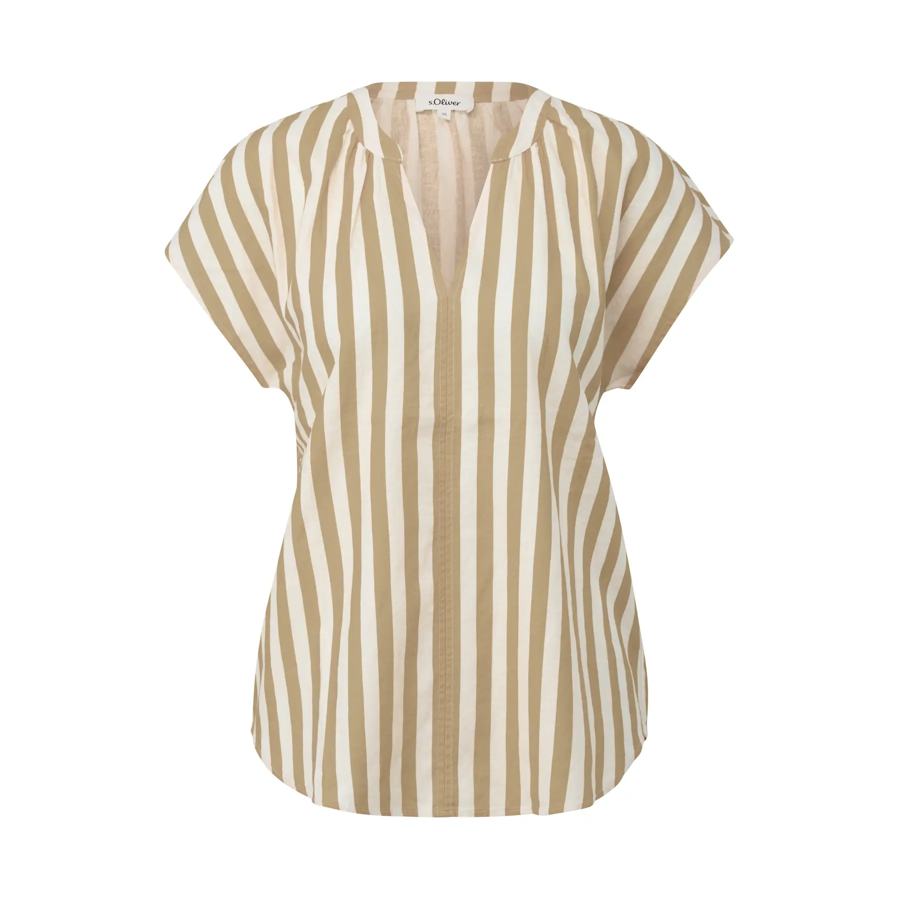 Canotta in lino misto con taglio casual donna s.Oliver