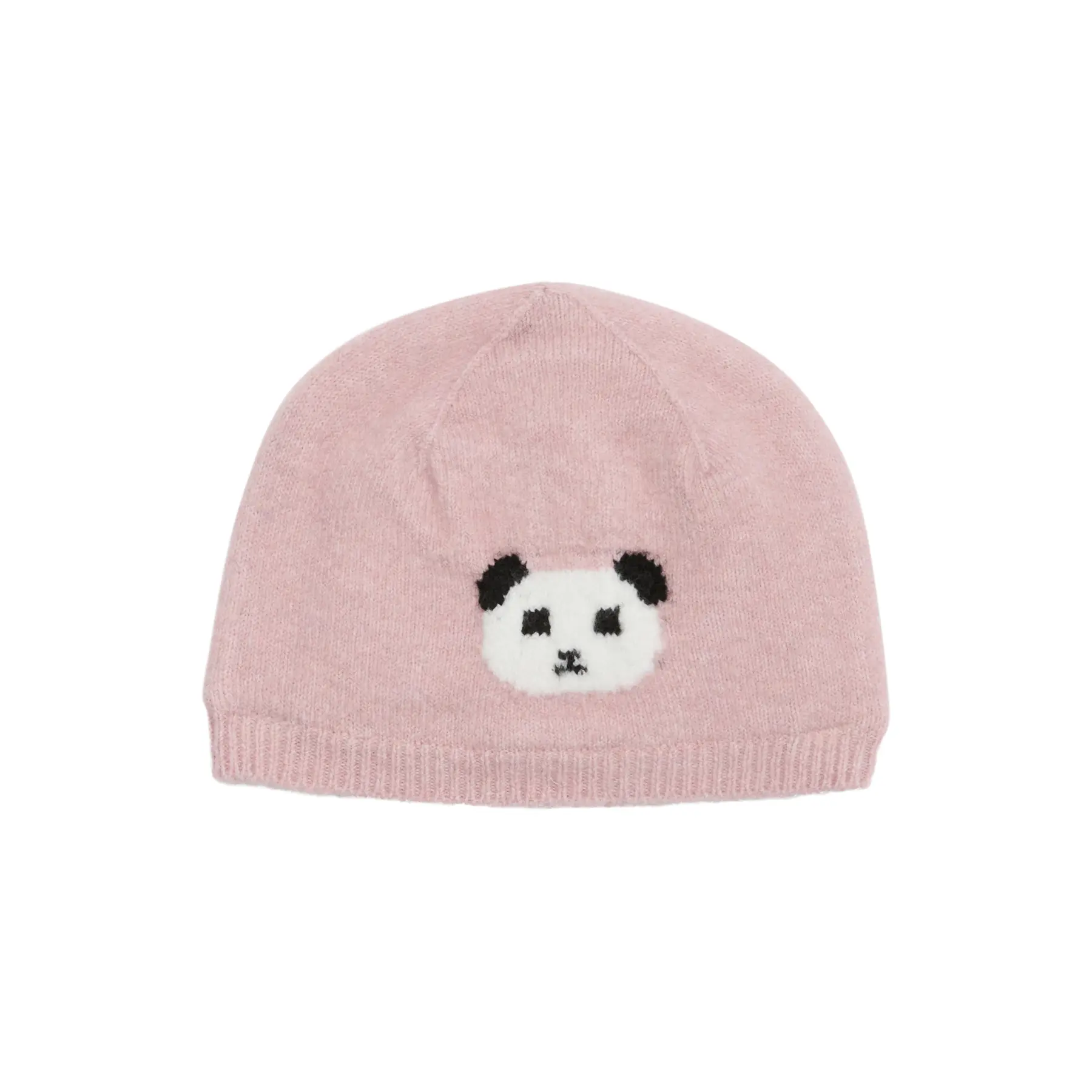 Bonnet en maille douce avec motif panda en intarsia bébé s.Oliver