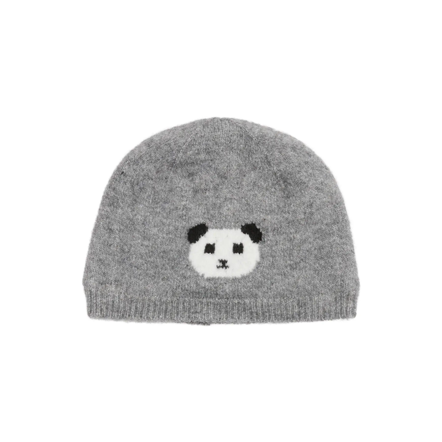 Bonnet en maille douce avec motif panda en intarsia bébé s.Oliver