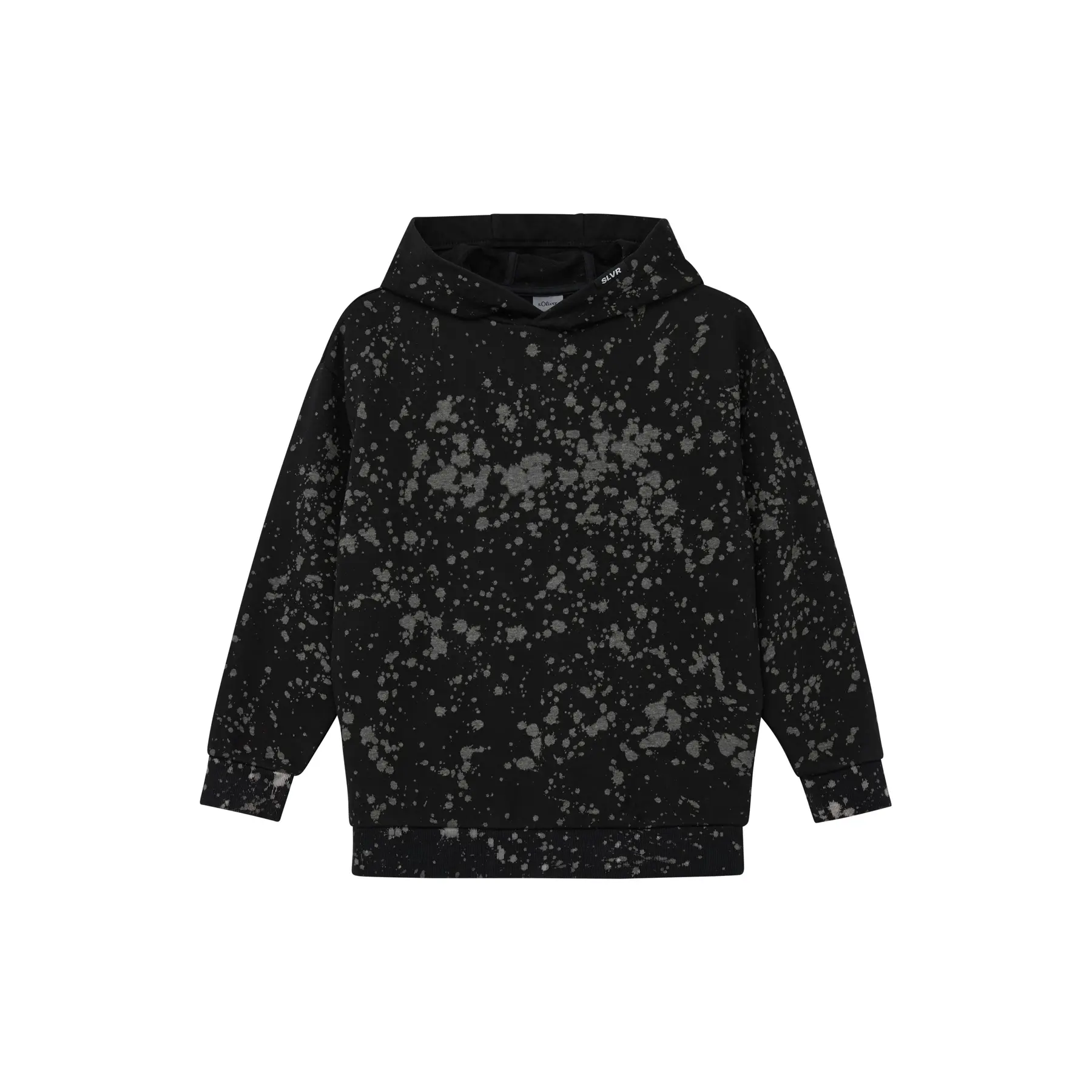 Felpa con cappuccio oversize tinta in capi per bambini s.Oliver