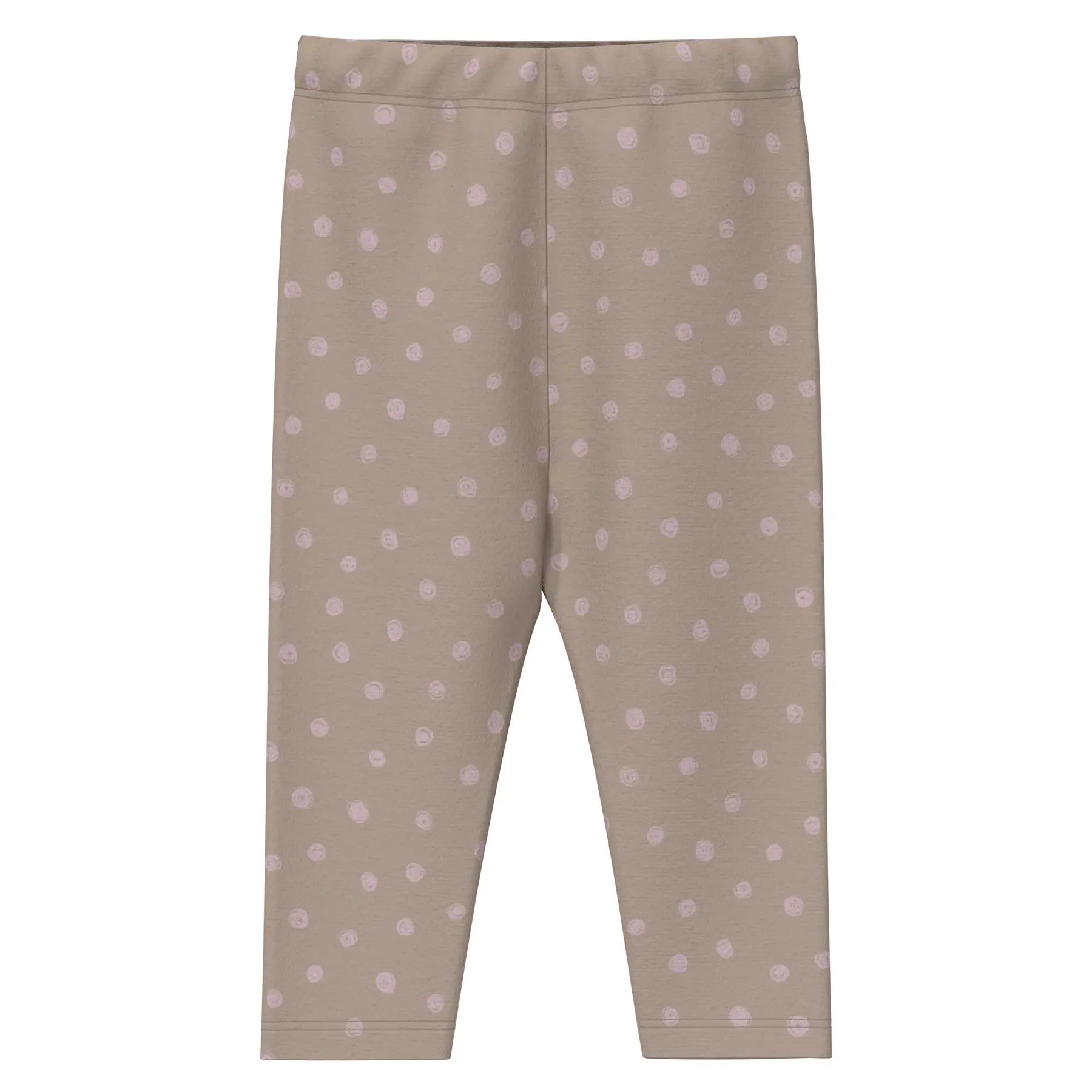 Leggings in pile termico con stampa all-over bebè s.Oliver