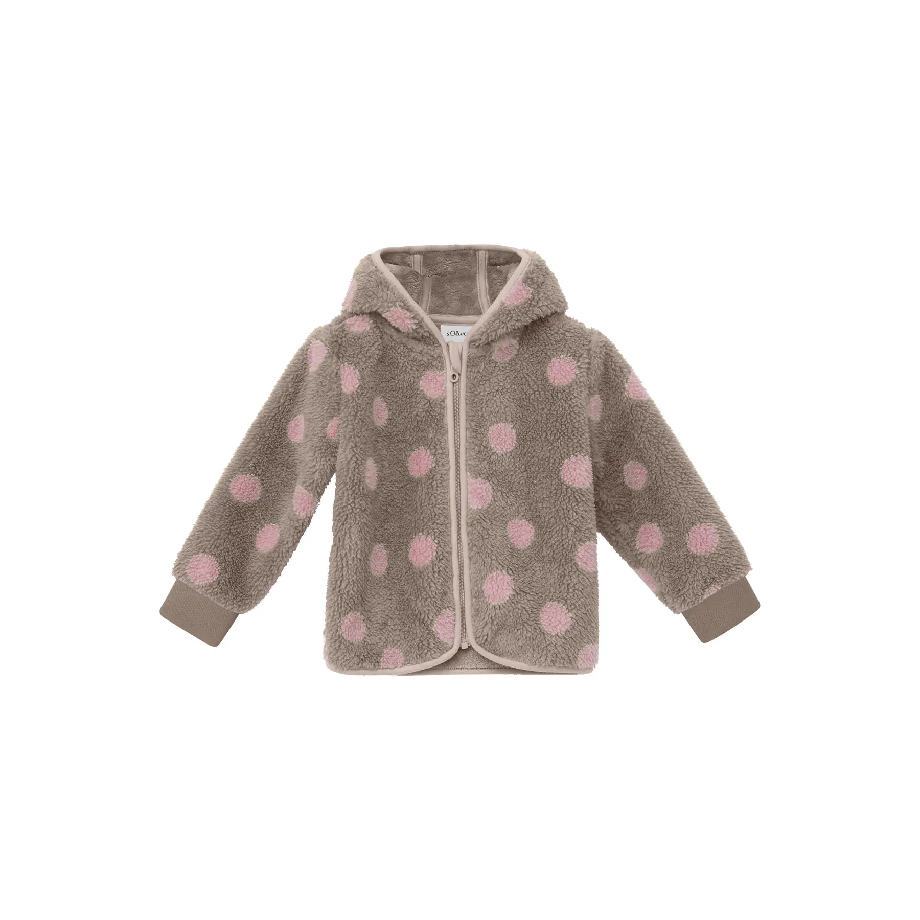 Veste à capuche unisexe en peluche bébé s.Oliver