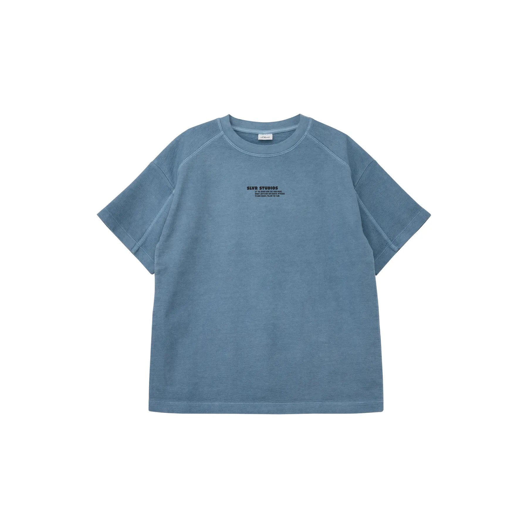 Oversize T-Shirt aus leichtem Sweatstoff für Kinder s.Oliver