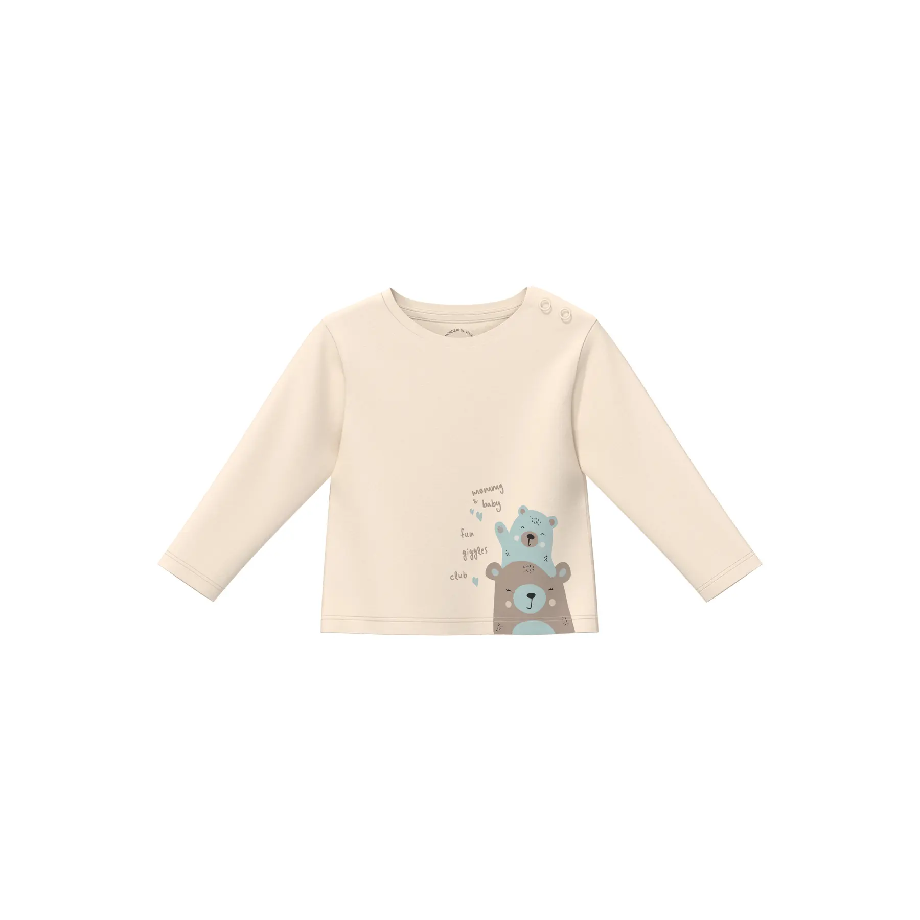 Unisex T-Shirt mit Vorderdesign für Baby s.Oliver