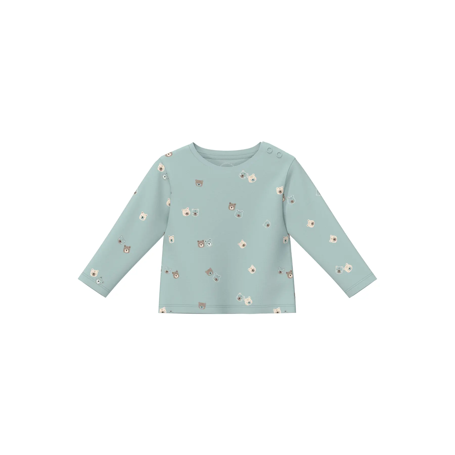 Unisex T-Shirt mit Allover-Druck für Babys s.Oliver