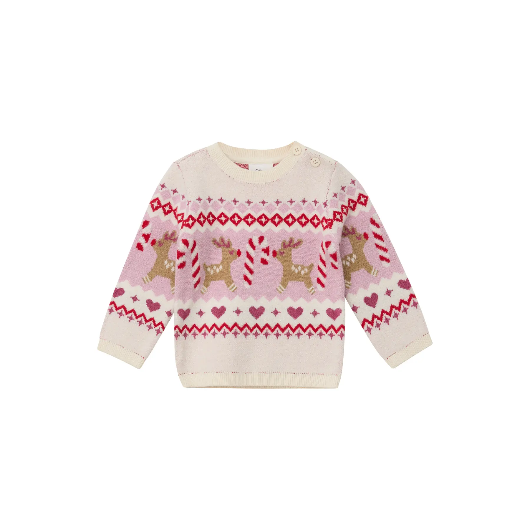 Maglione in maglia con motivi di Natale per bebé s.Oliver