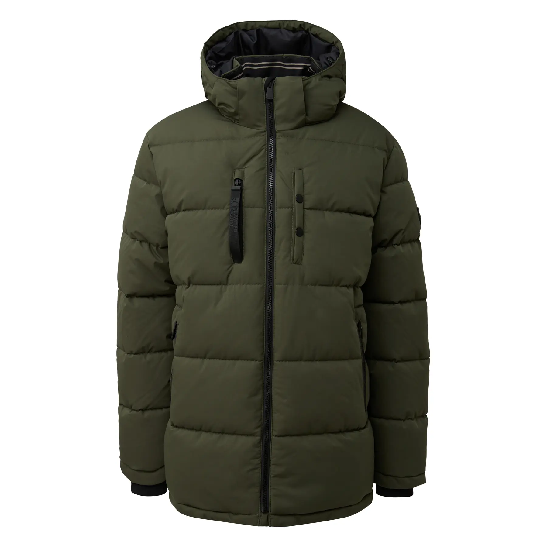 Steppjacke mit abnehmbarer Kapuze und fleecegefüttert s.Oliver