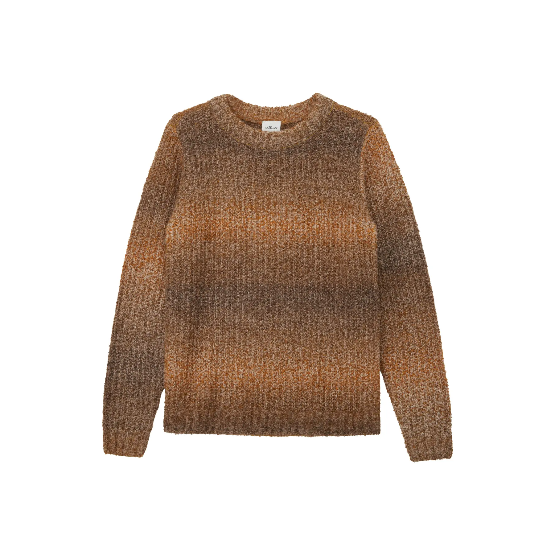 Maglione morbido a maglia grossa con sfumature di colori per bambini s.Oliver