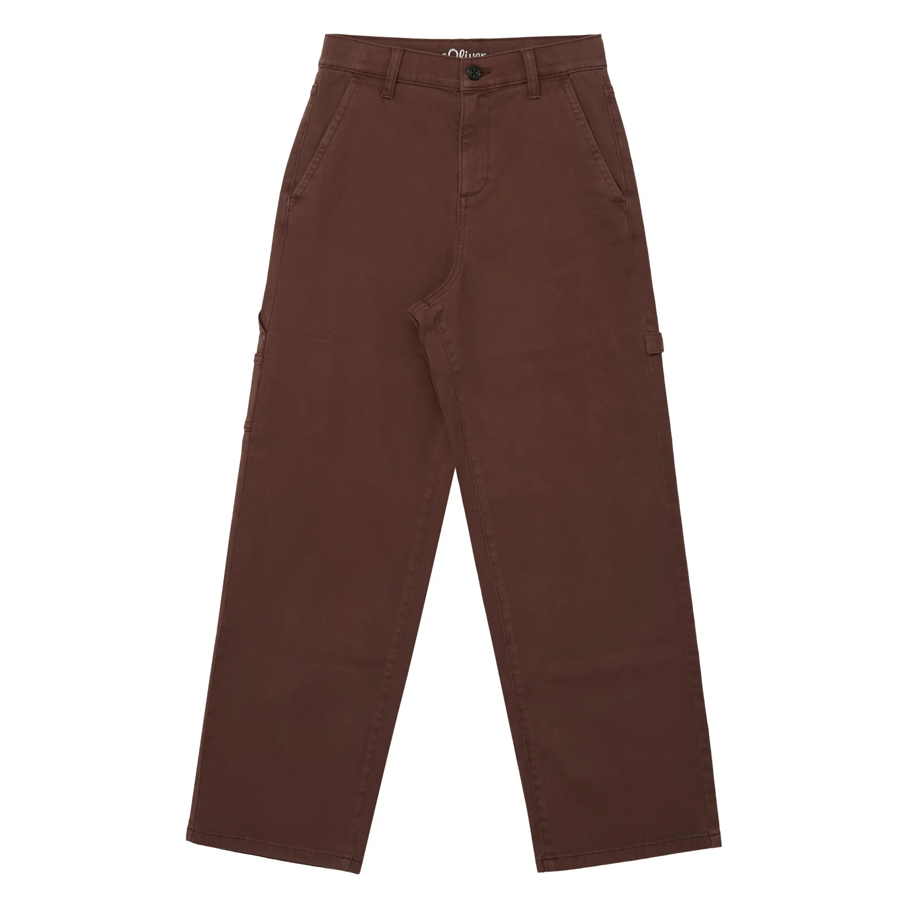 Pantaloni baggy tinti con passante martello bambino s.Oliver