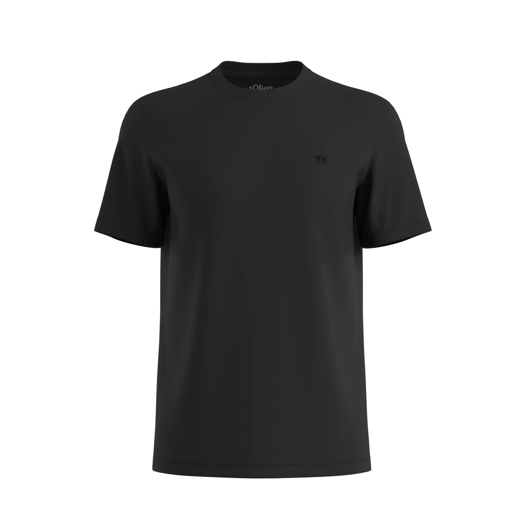 Jersey T-Shirt mit Druck vorne s.Oliver