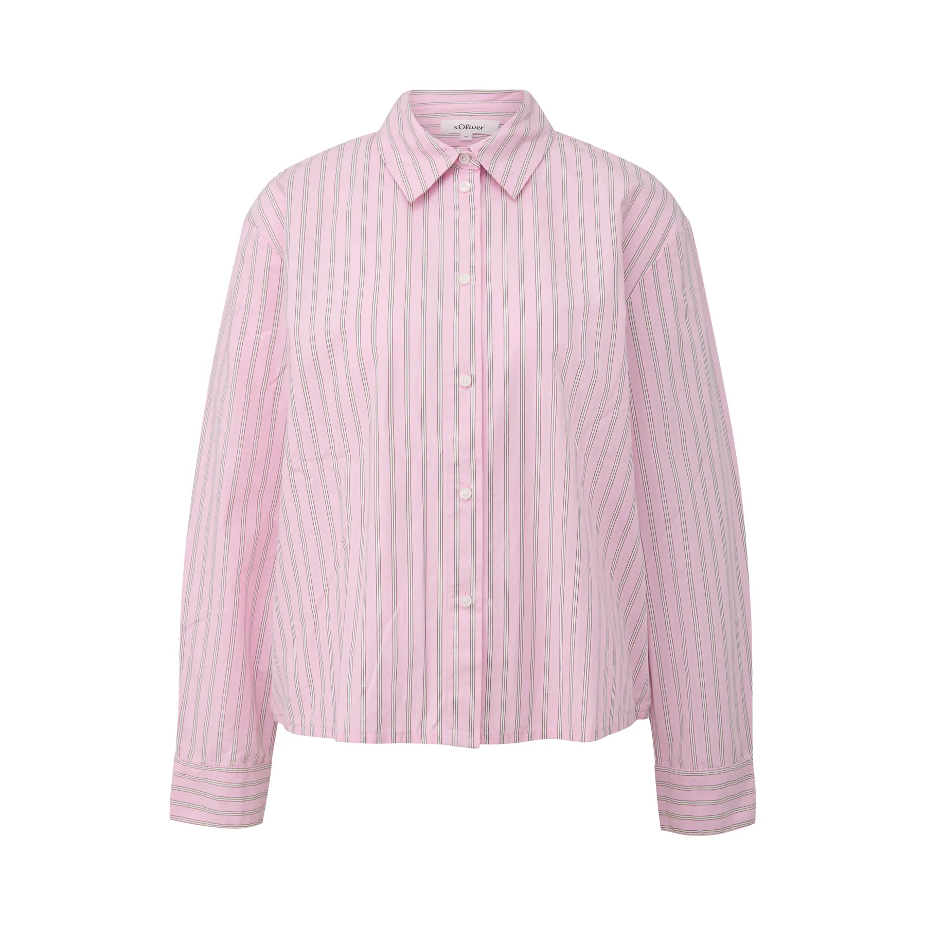 Blusa dalla vestibilità casual e con orlo elastico. donna