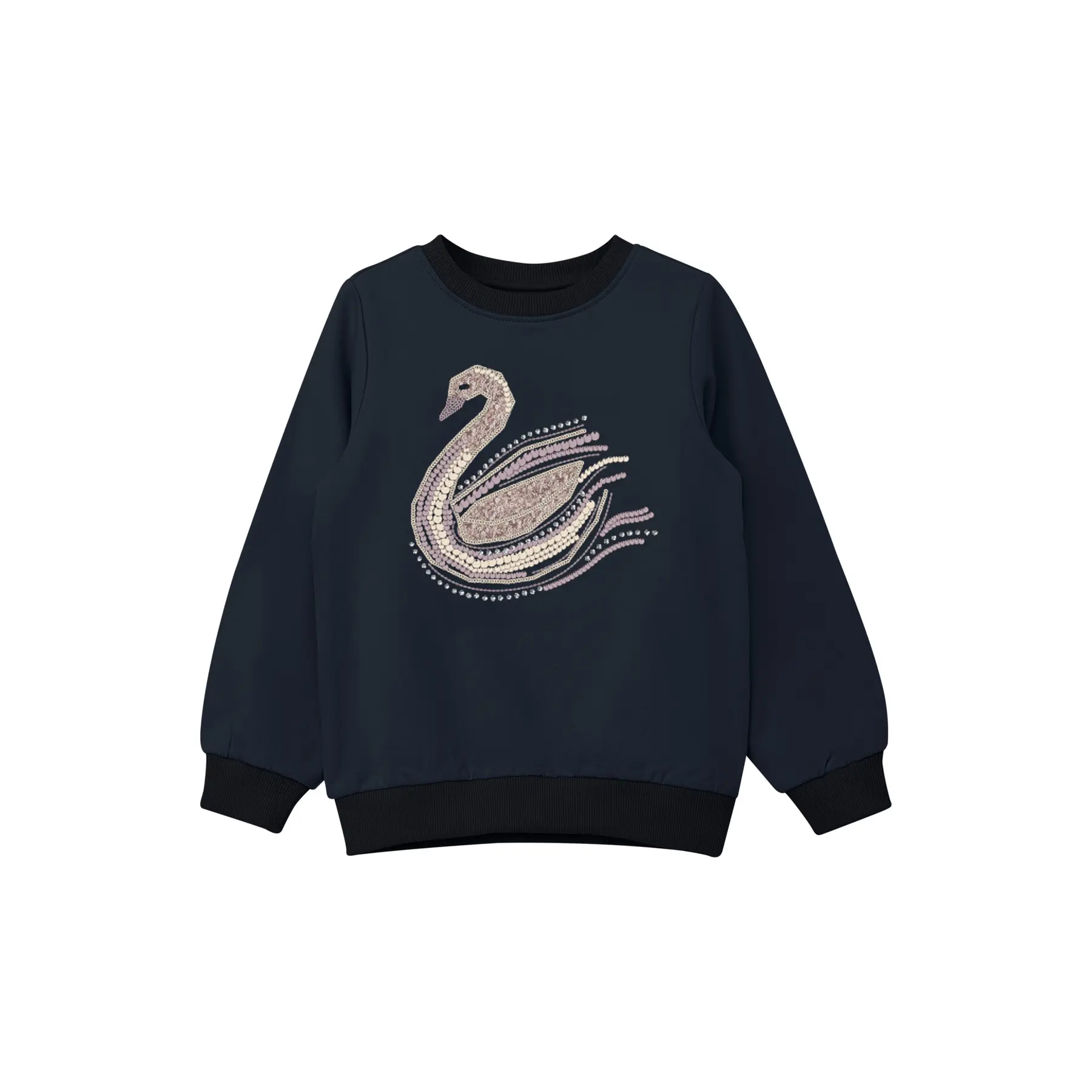 Regular Fit Fleece Sweatshirt mit Pailletten, gebürstete Innenseite Mädchen s.Oliver