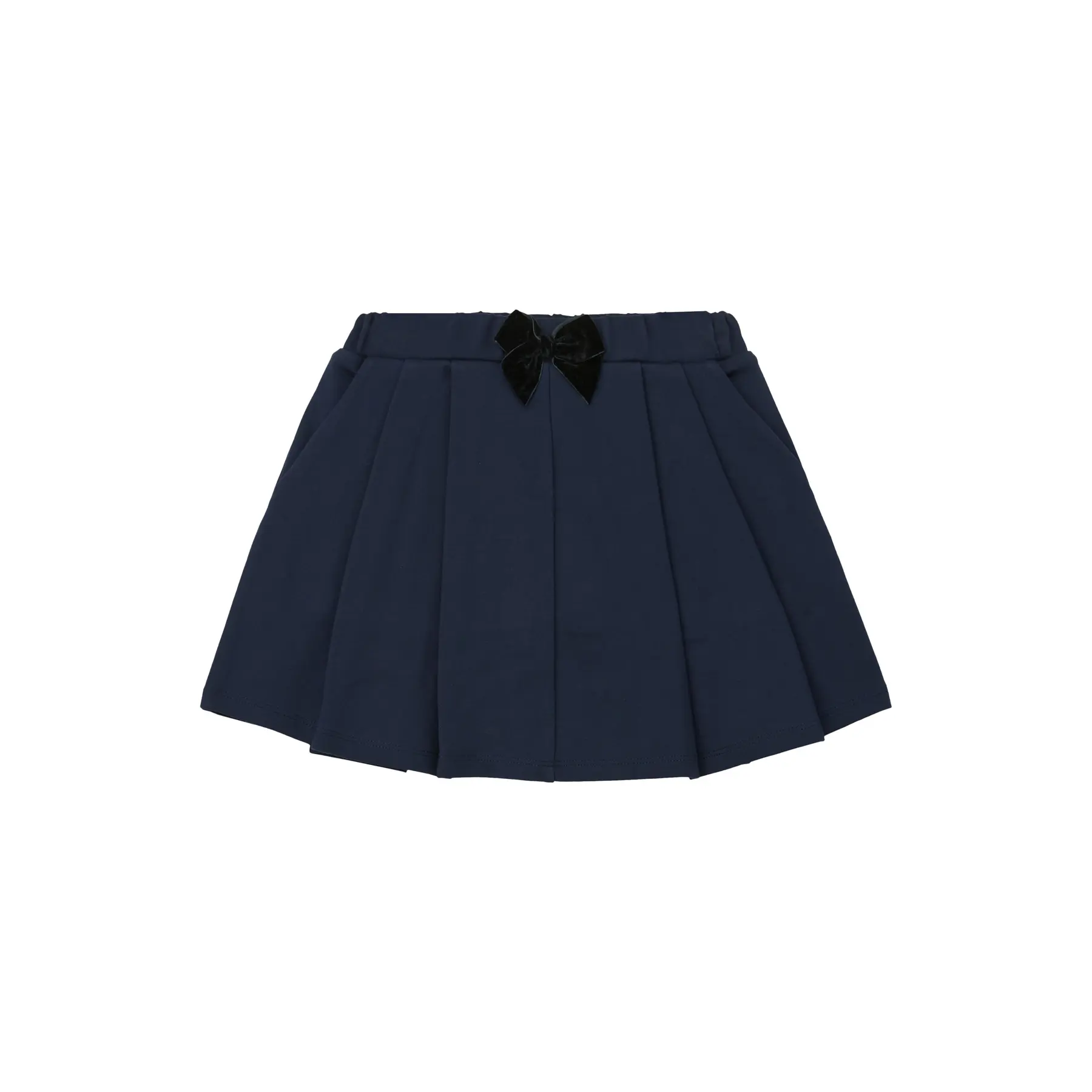 Jupe plissée en jersey interlock avec nœud décoratif fille s.Oliver