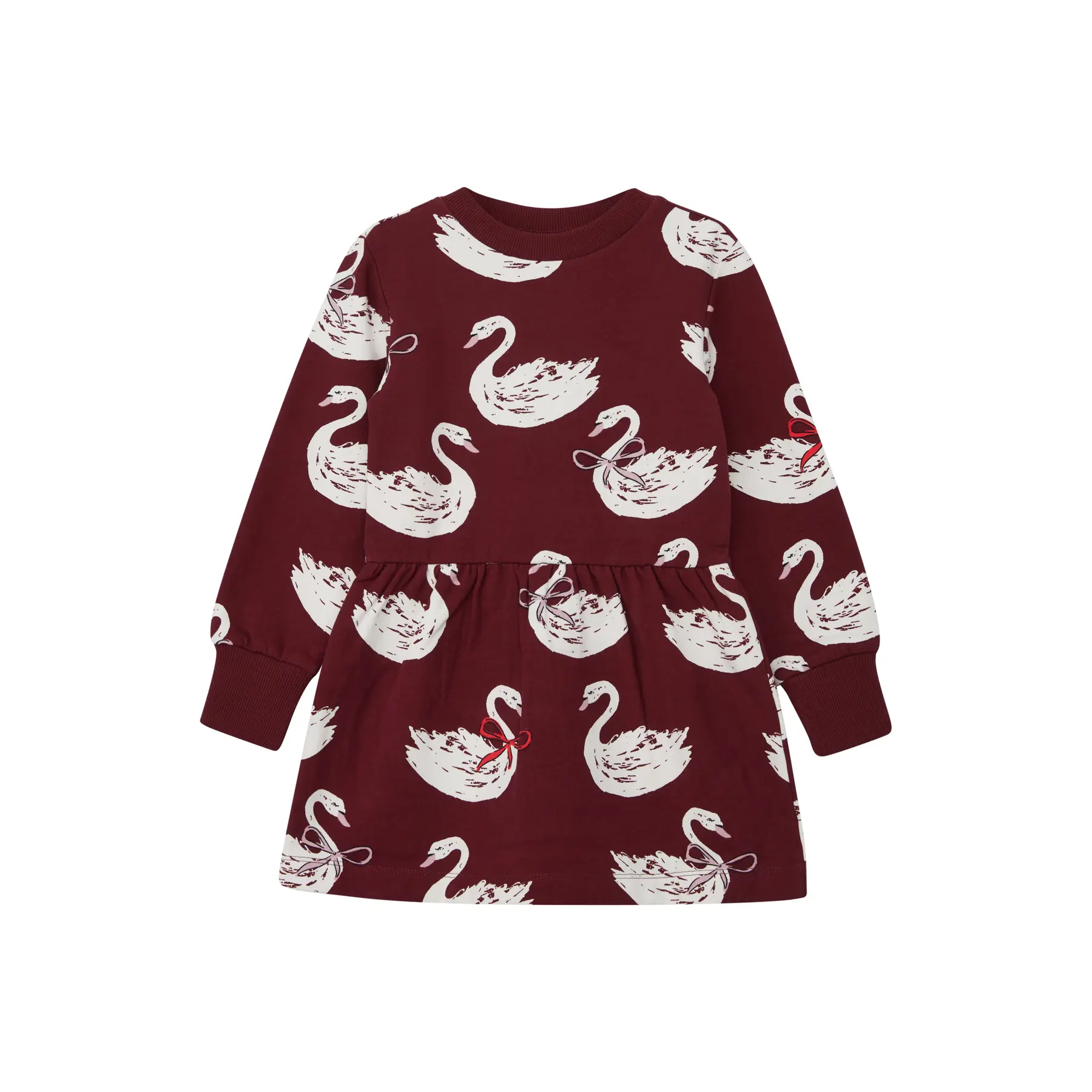 Robe courte en molleton avec imprimé all-over bébé fille s.Oliver