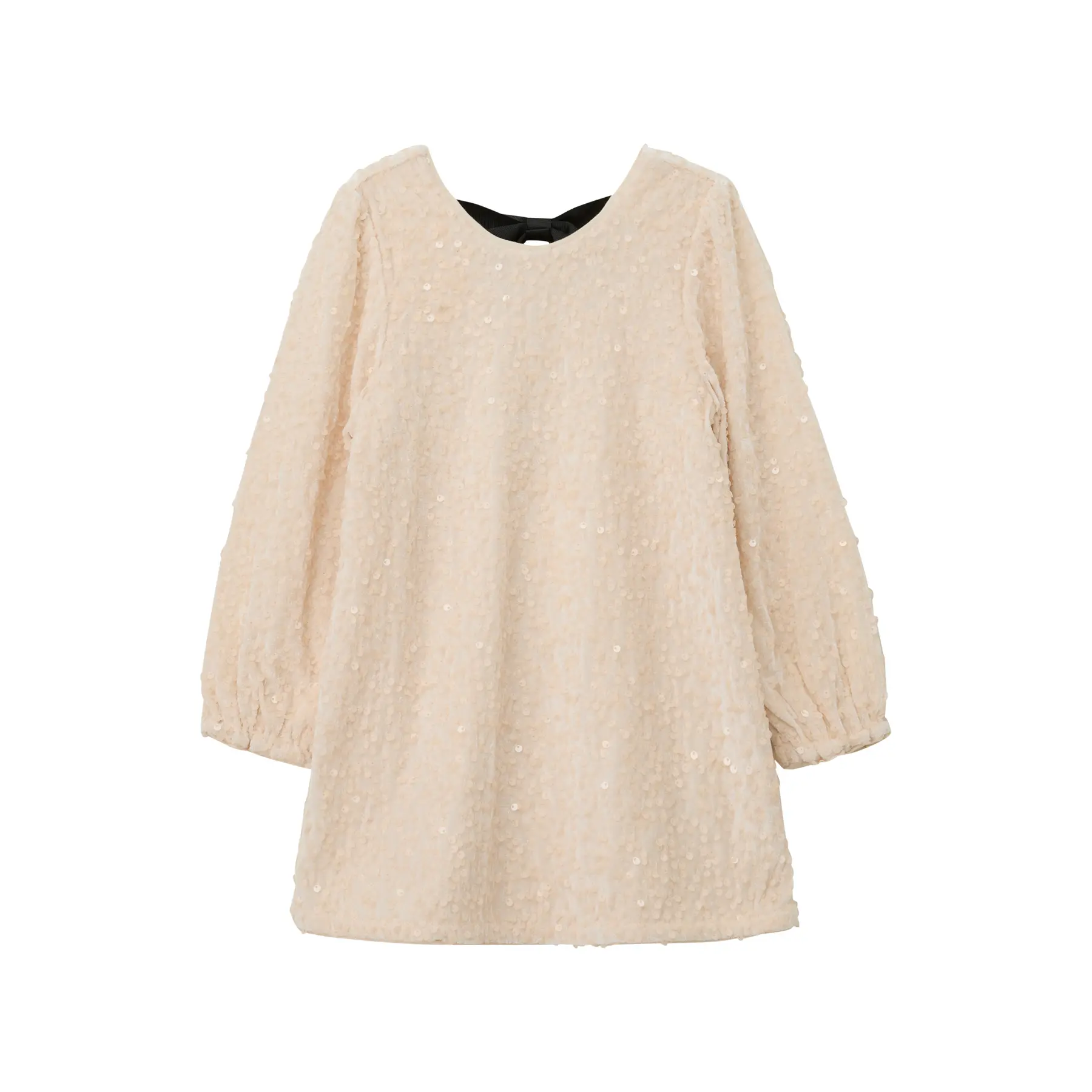 Robe à sequins avec dos découpé et nœud fille s.Oliver