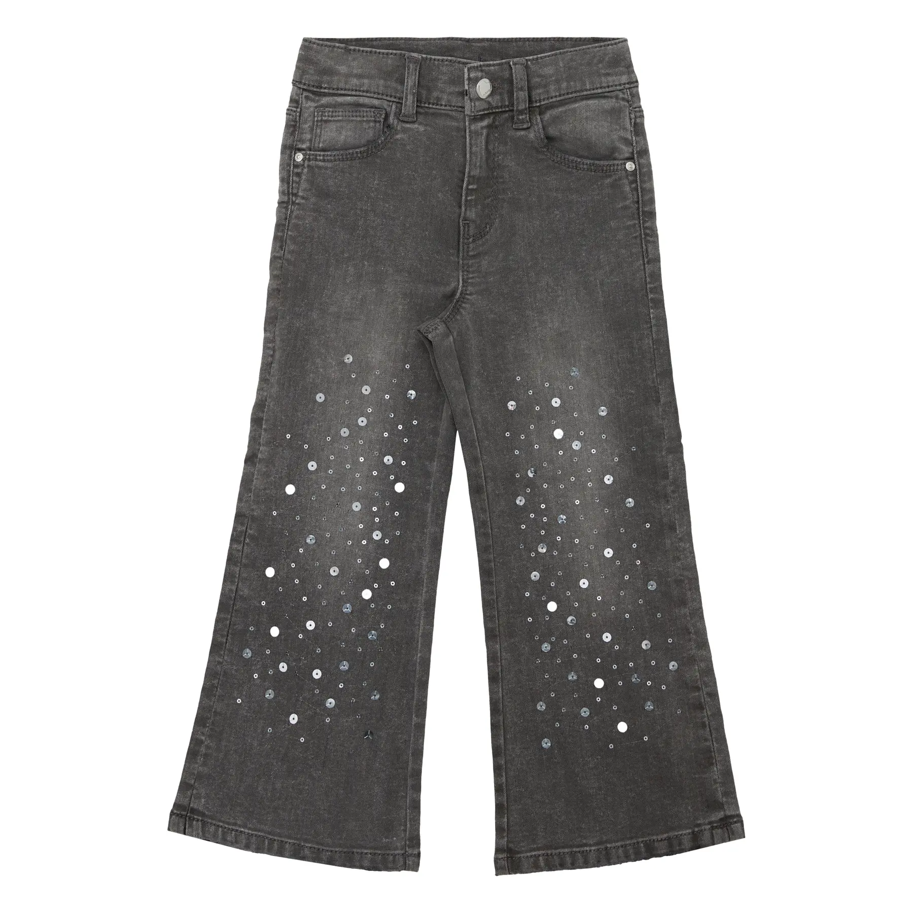 Jeans Regular Fit High Rise Wide Leg détail sequins fille s.Oliver Jeans Regular Fit High Rise Wide Leg détail sequins fille s.Oliver