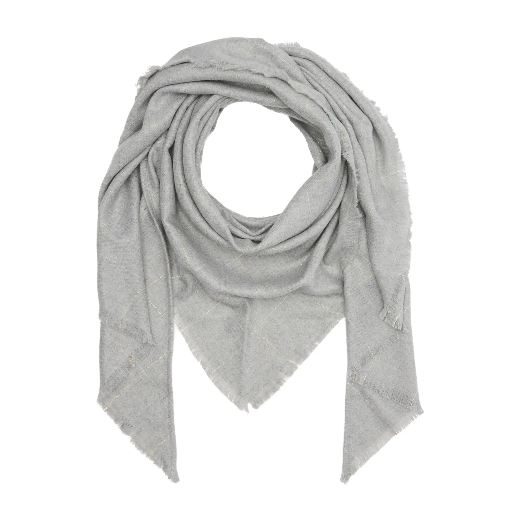 Foulard triangolare con filo scintillante discreto donna s.Oliver
