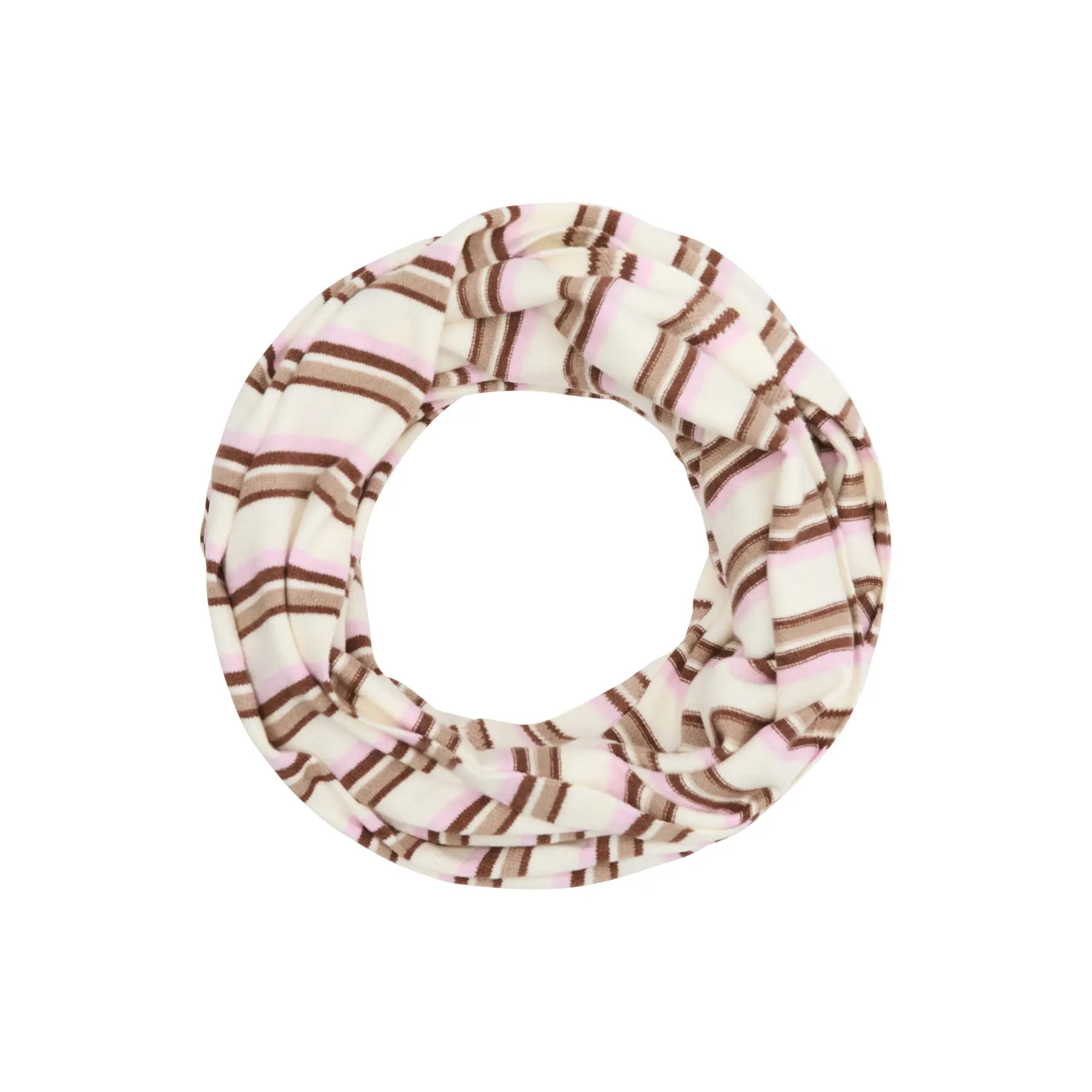 Sciarpa a tubo in maglia fine a righe donna s.Oliver